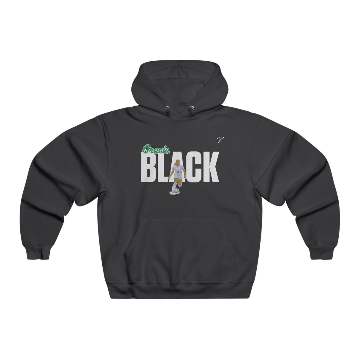 Gracie Black Vintage Hoodie