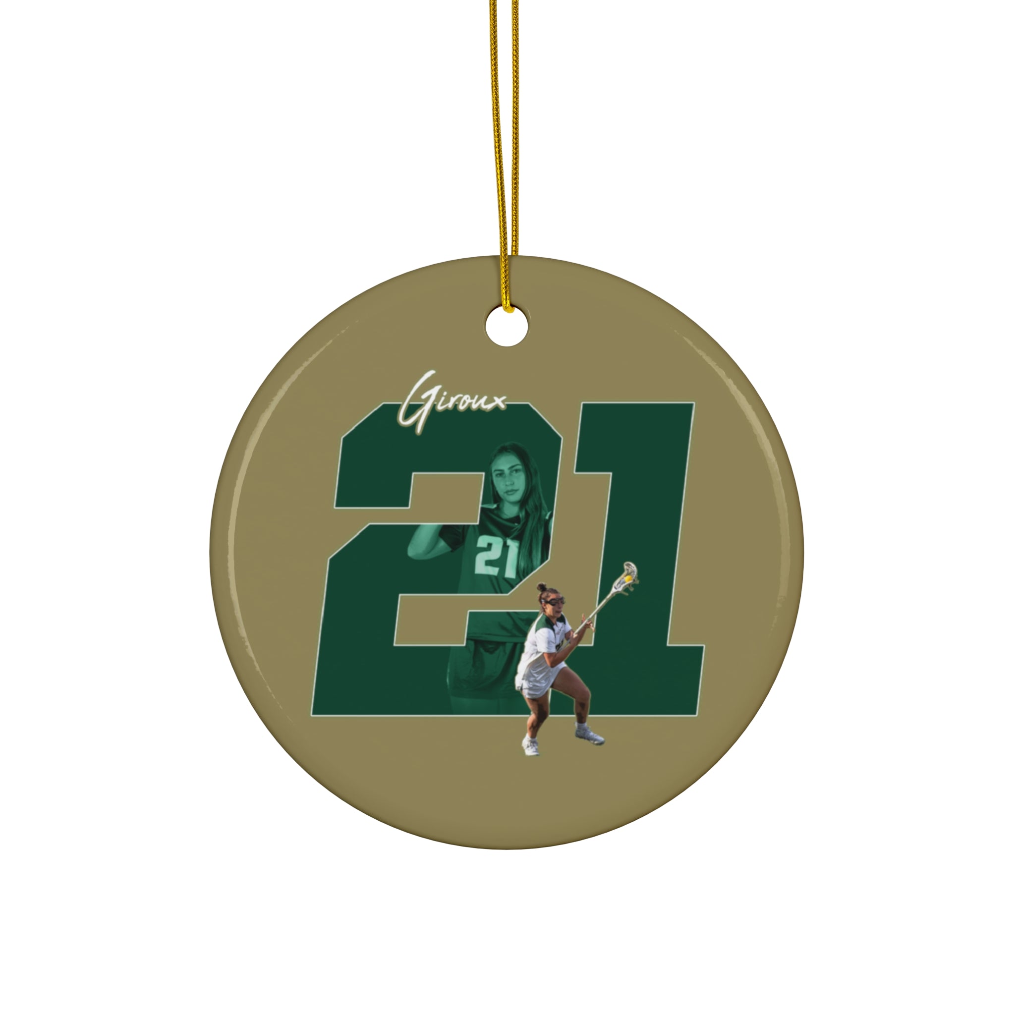 Sammie Giroux Ceramic Ornament