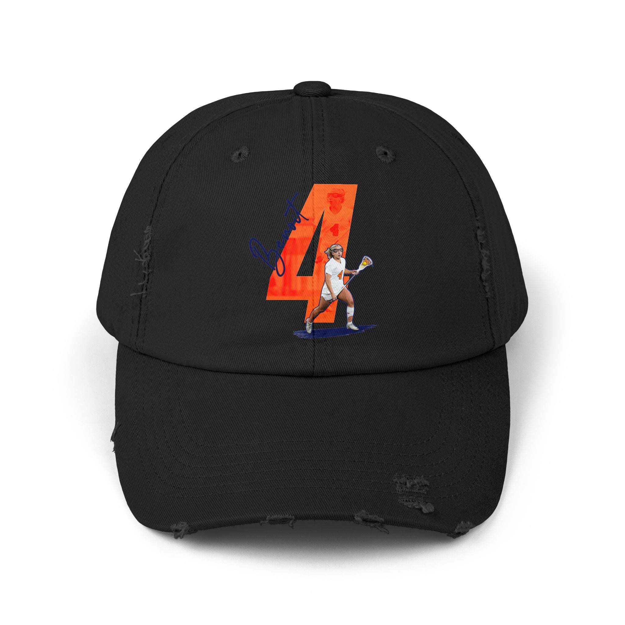 Kaci Benoit Distressed Dad Cap