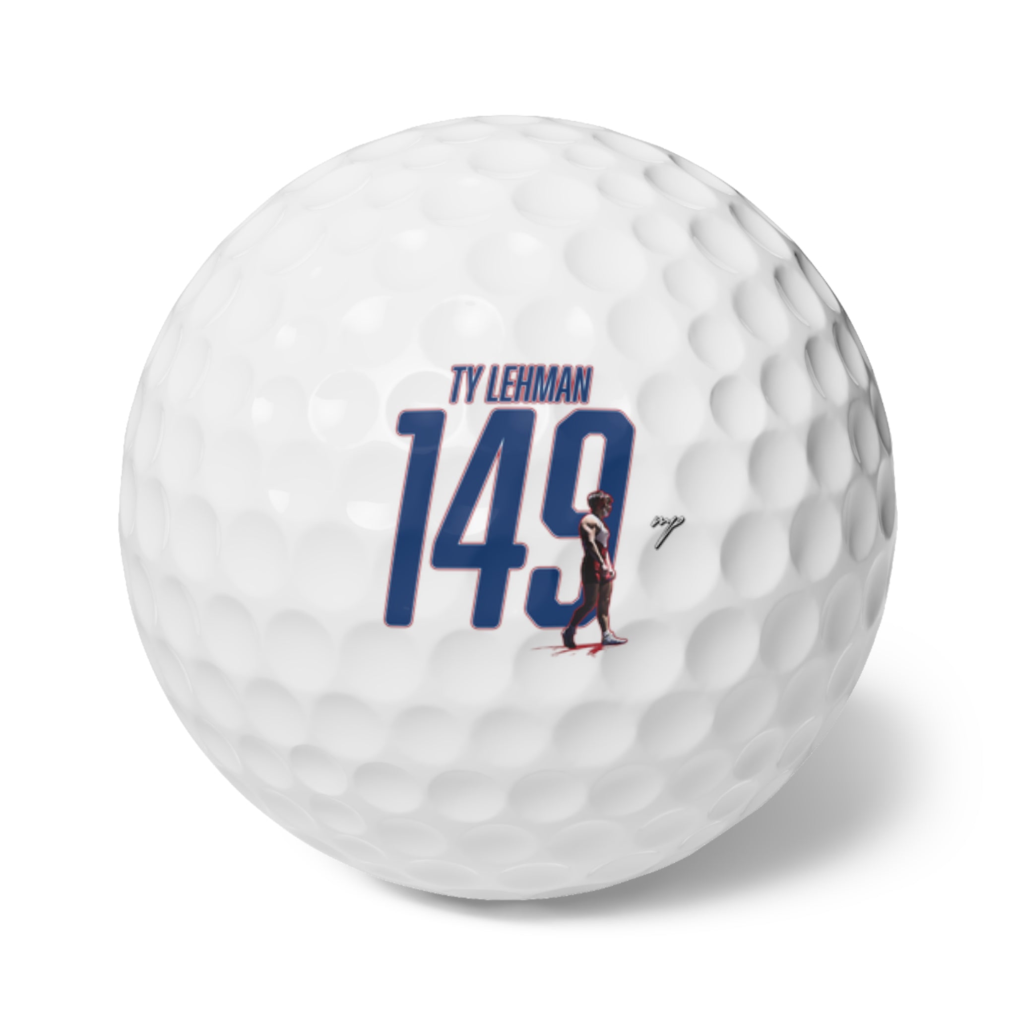 Ty Lehman Golf Balls, 6pc
