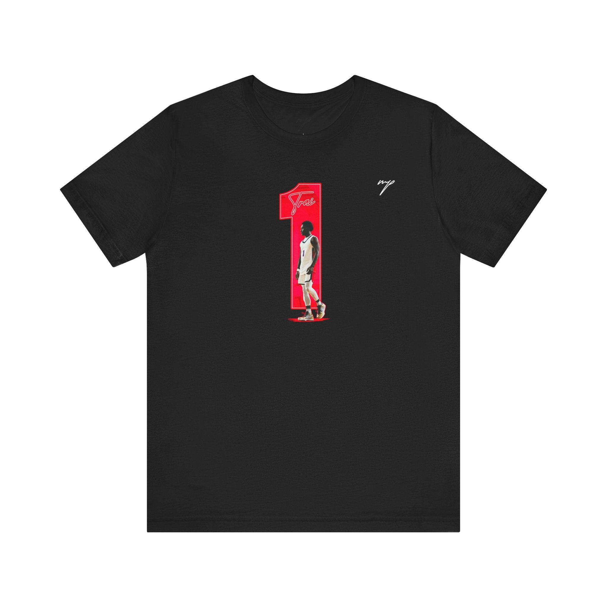 Montraivis White Graphic Tee