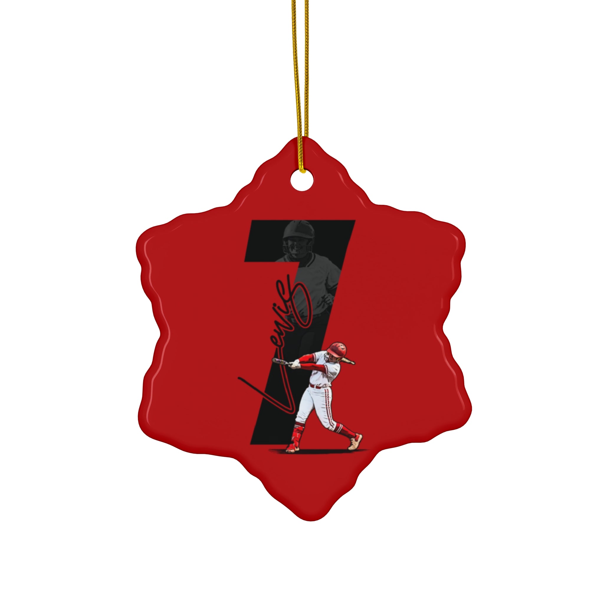 Kendra Lewis Ceramic Ornament