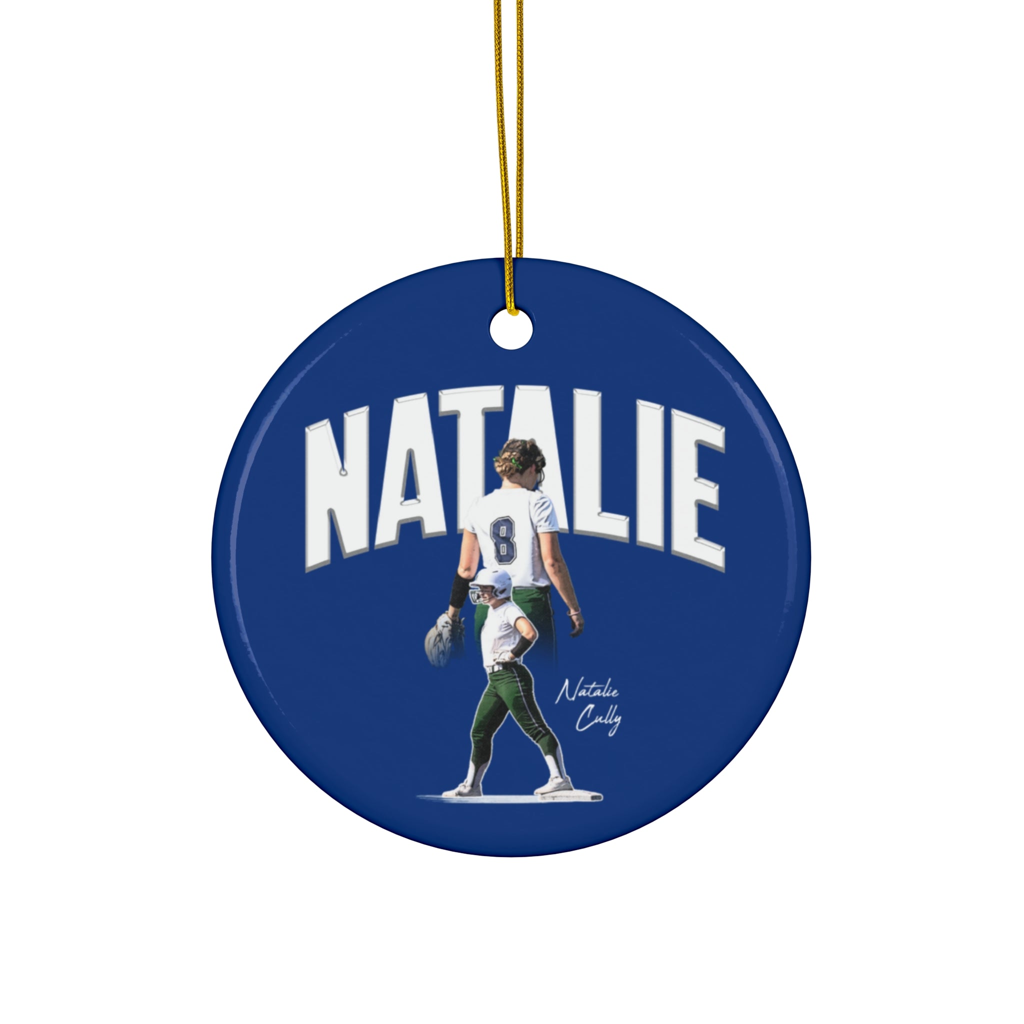 Natalie Cully Ceramic Ornament