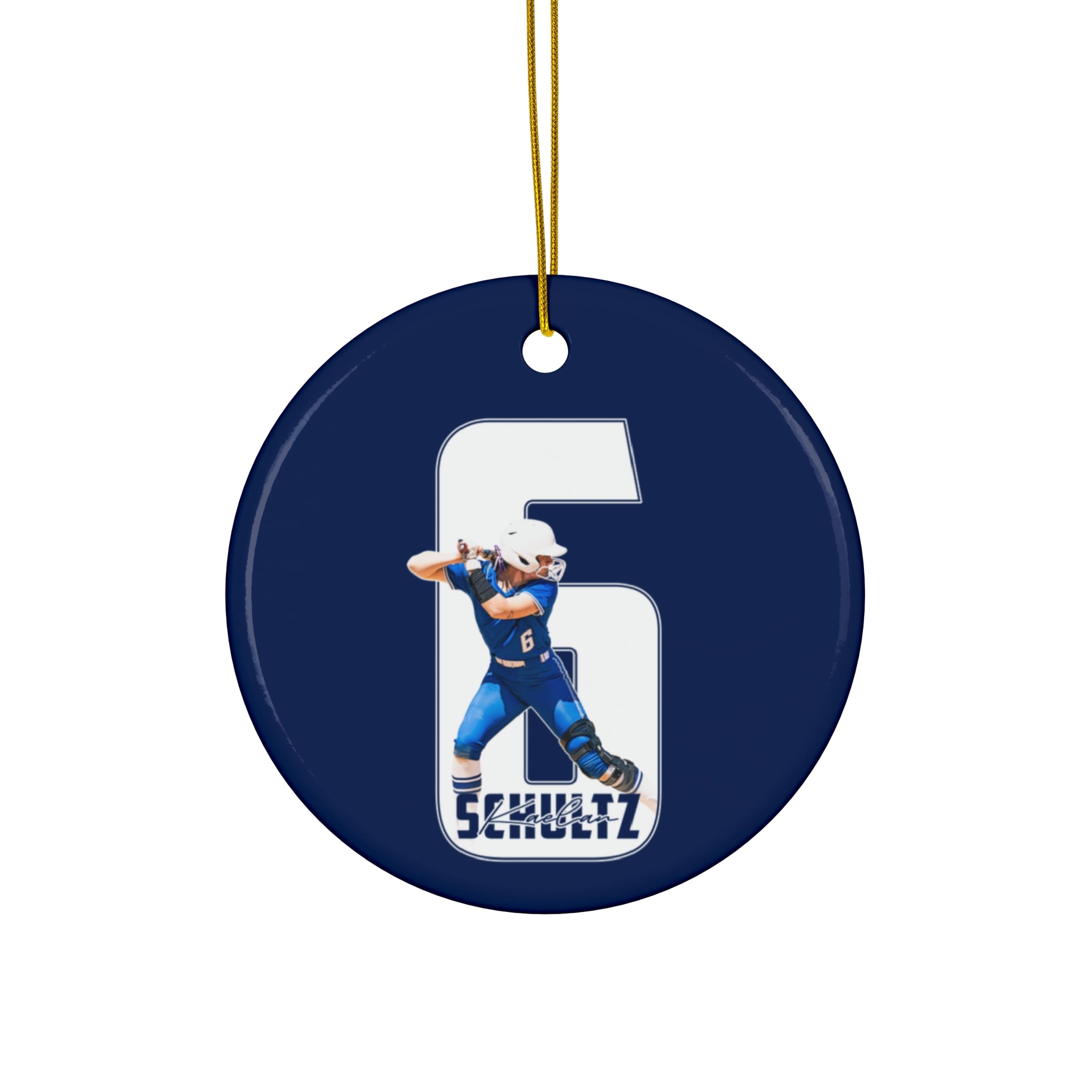 Kaelan Schultz Ceramic Ornament