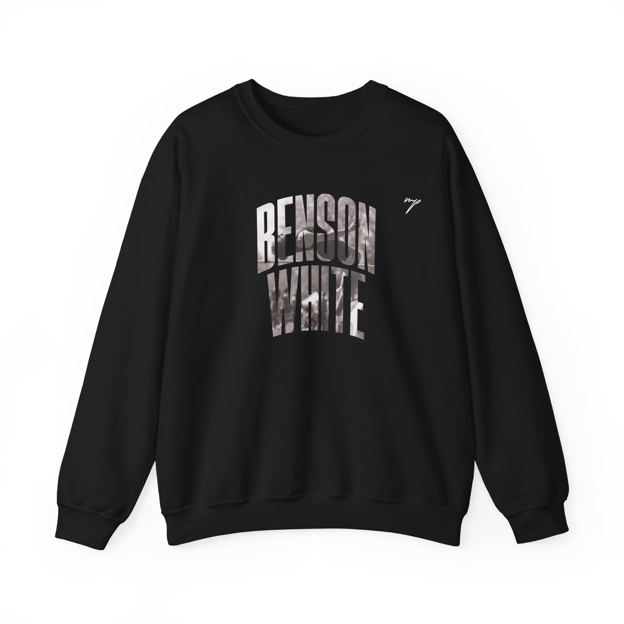 Benson White Crewneck