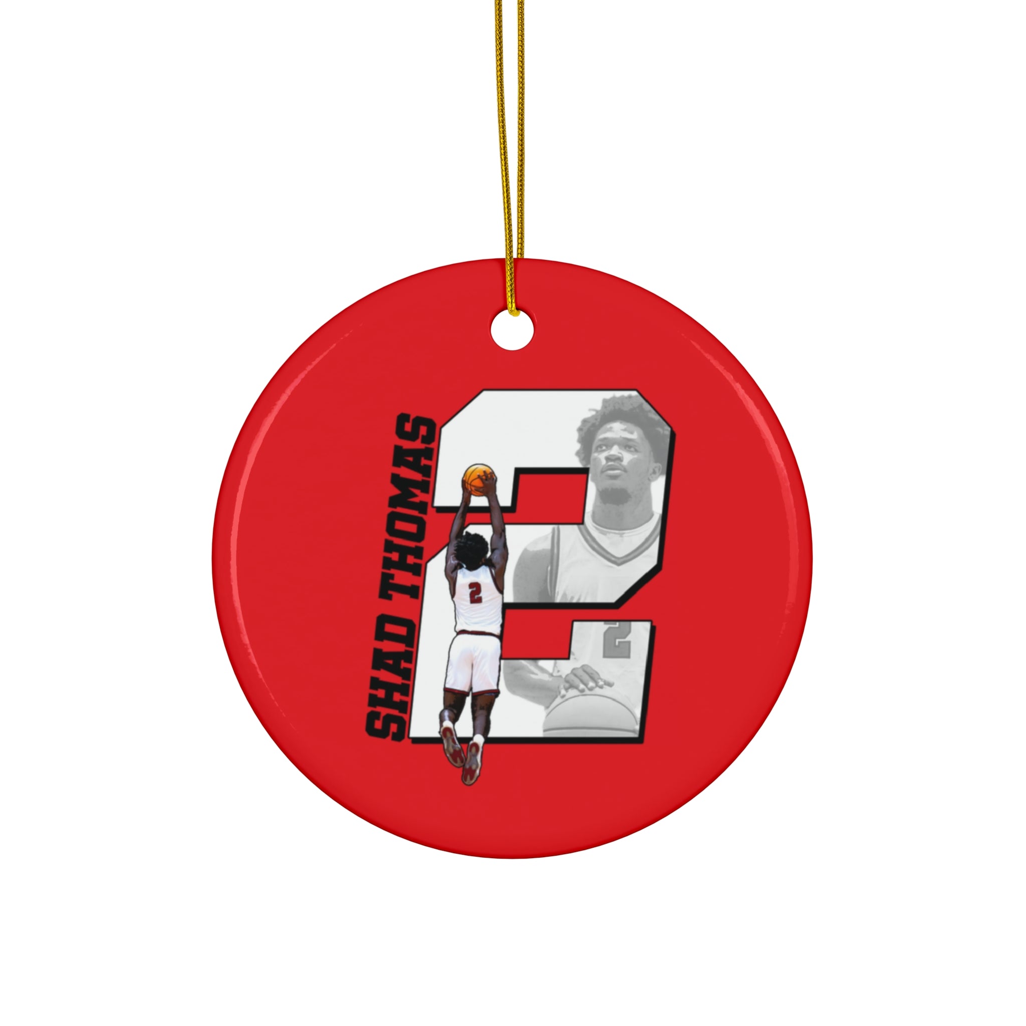 Shad Thomas Ceramic Ornament
