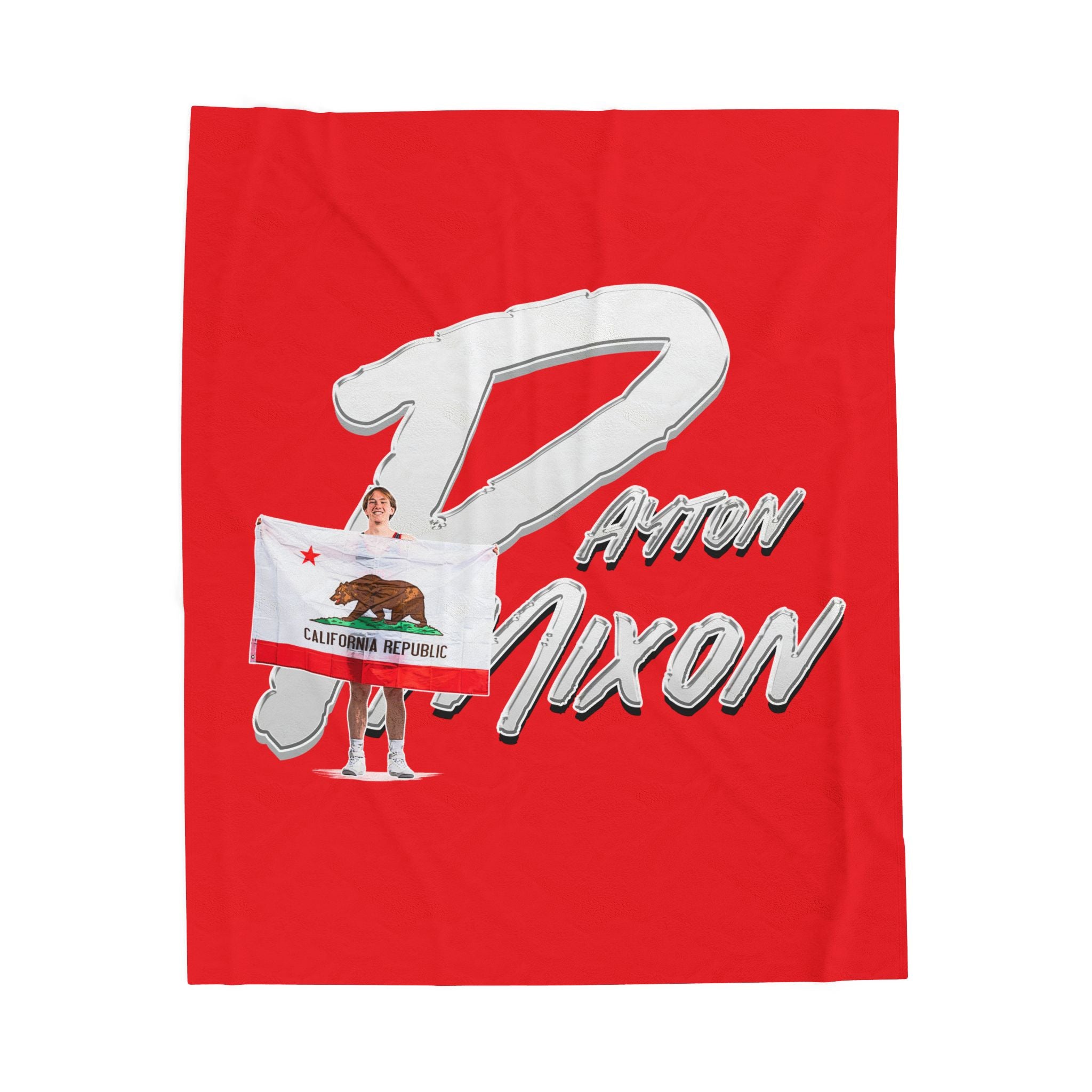Payton Mixon Velveteen Plush Blanket