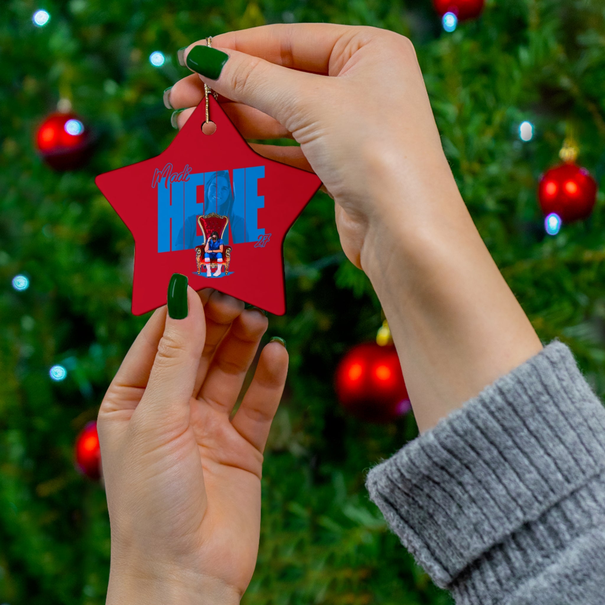 Madi Heine Ceramic Ornament
