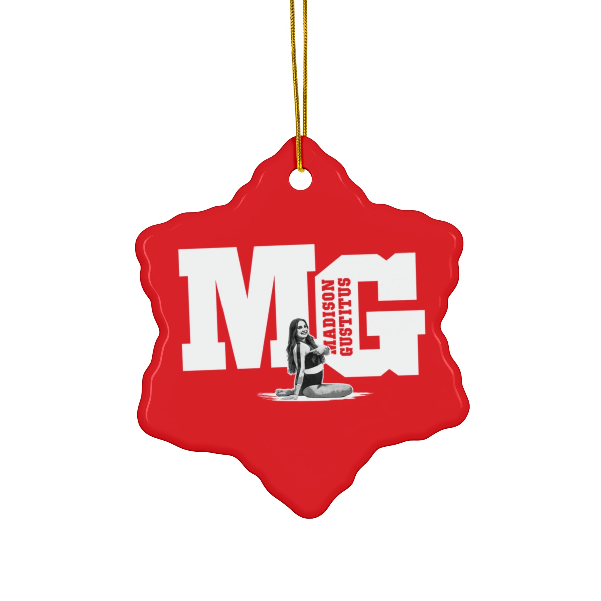Madison Gustitus Ceramic Ornament