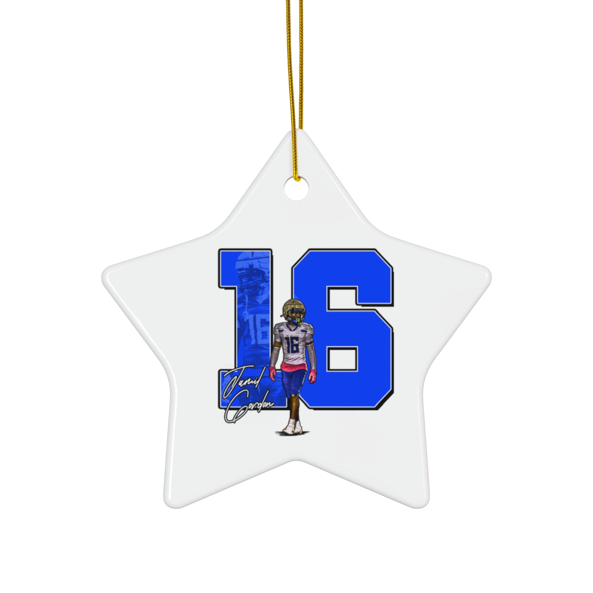 Jamil Gordon Ceramic Ornament