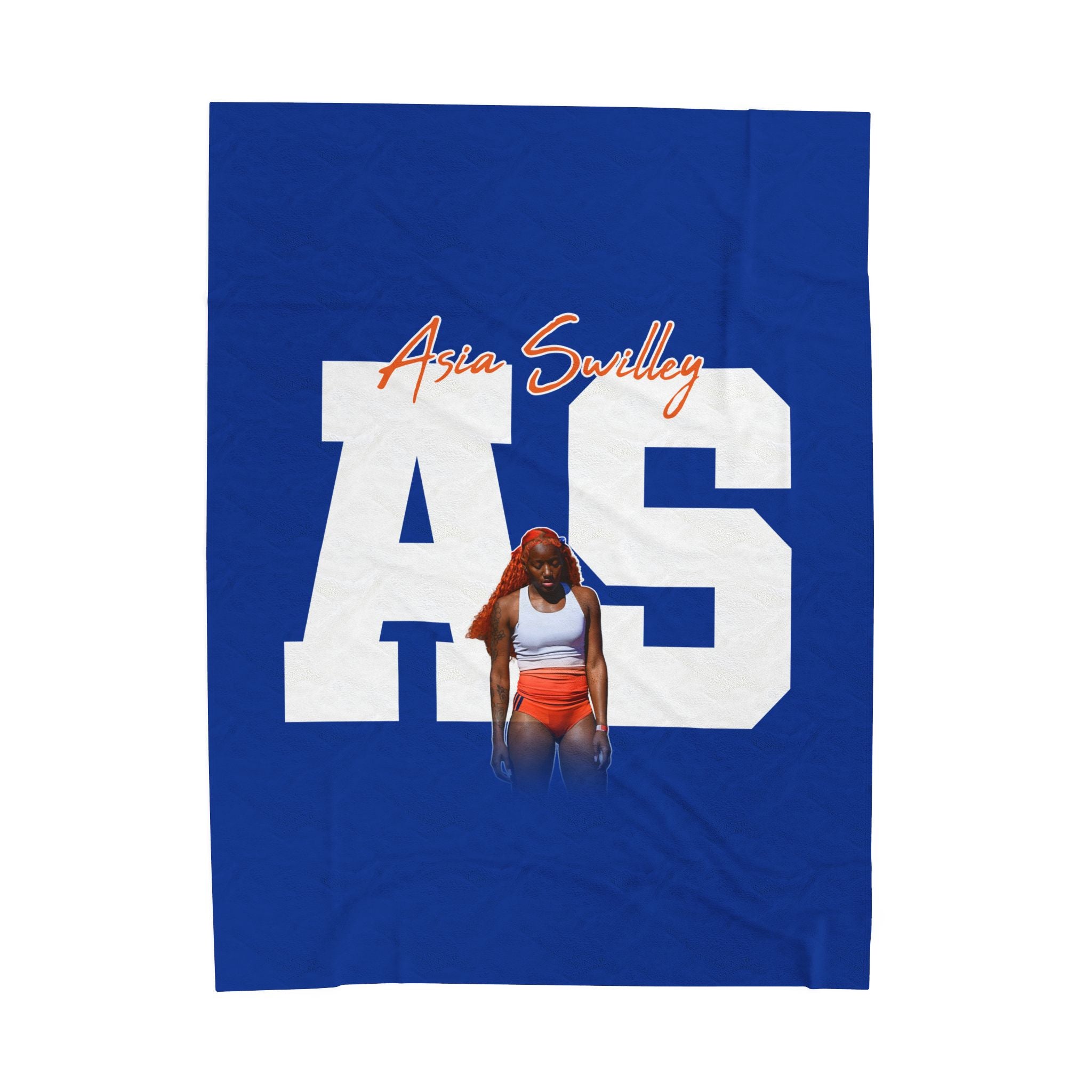 Asia Swilley Velveteen Plush Blanket