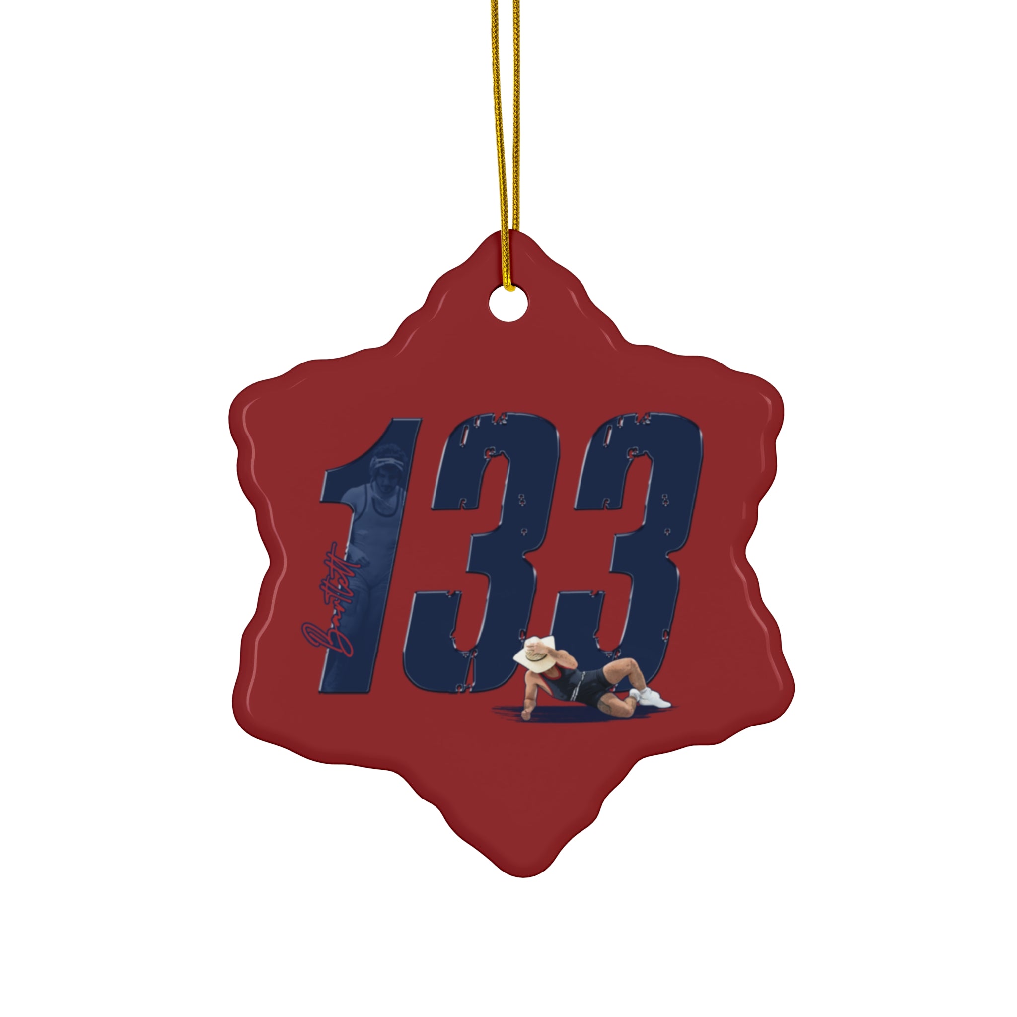 Kaven Bartlett Ceramic Ornament