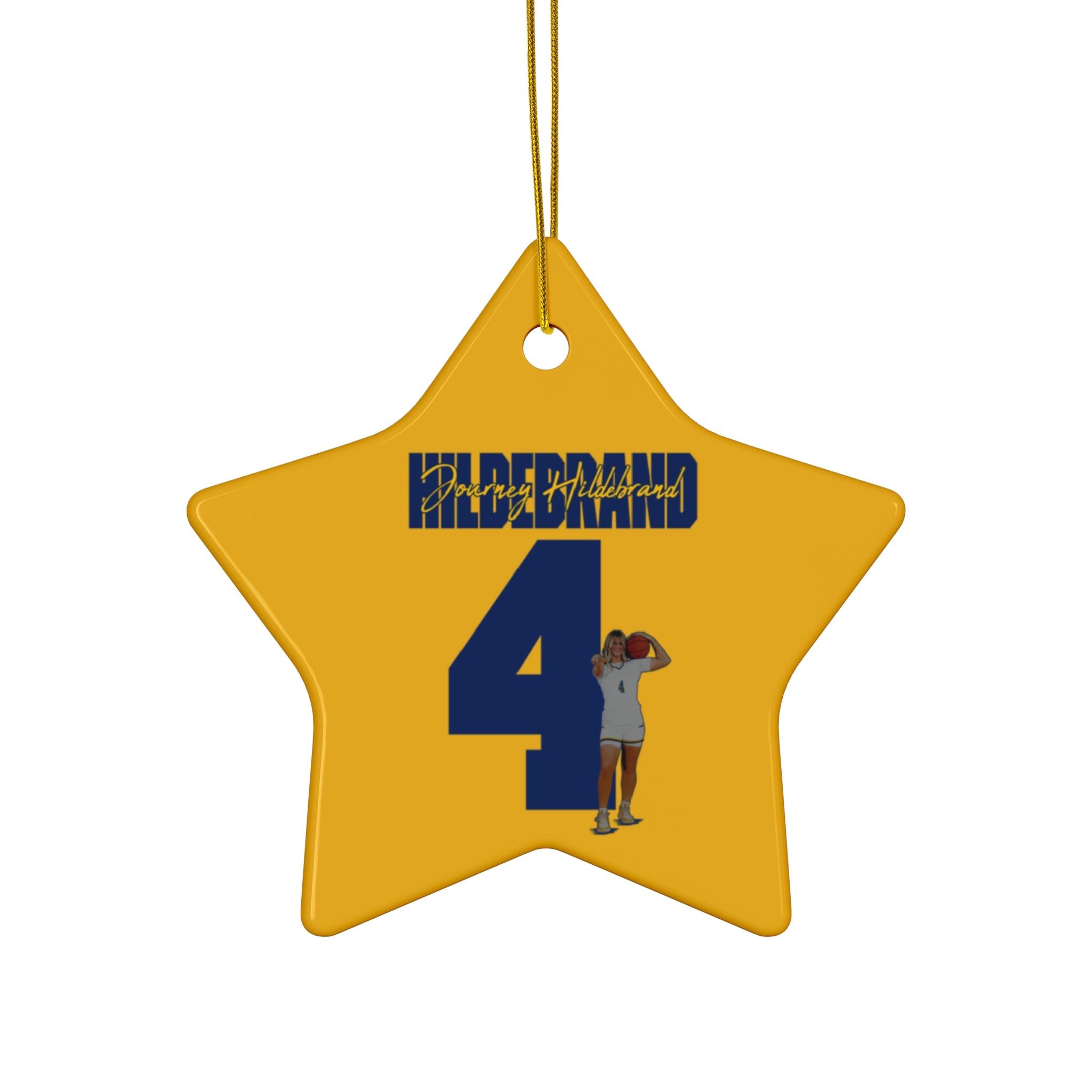 Journey Hildebrand Ceramic Ornament
