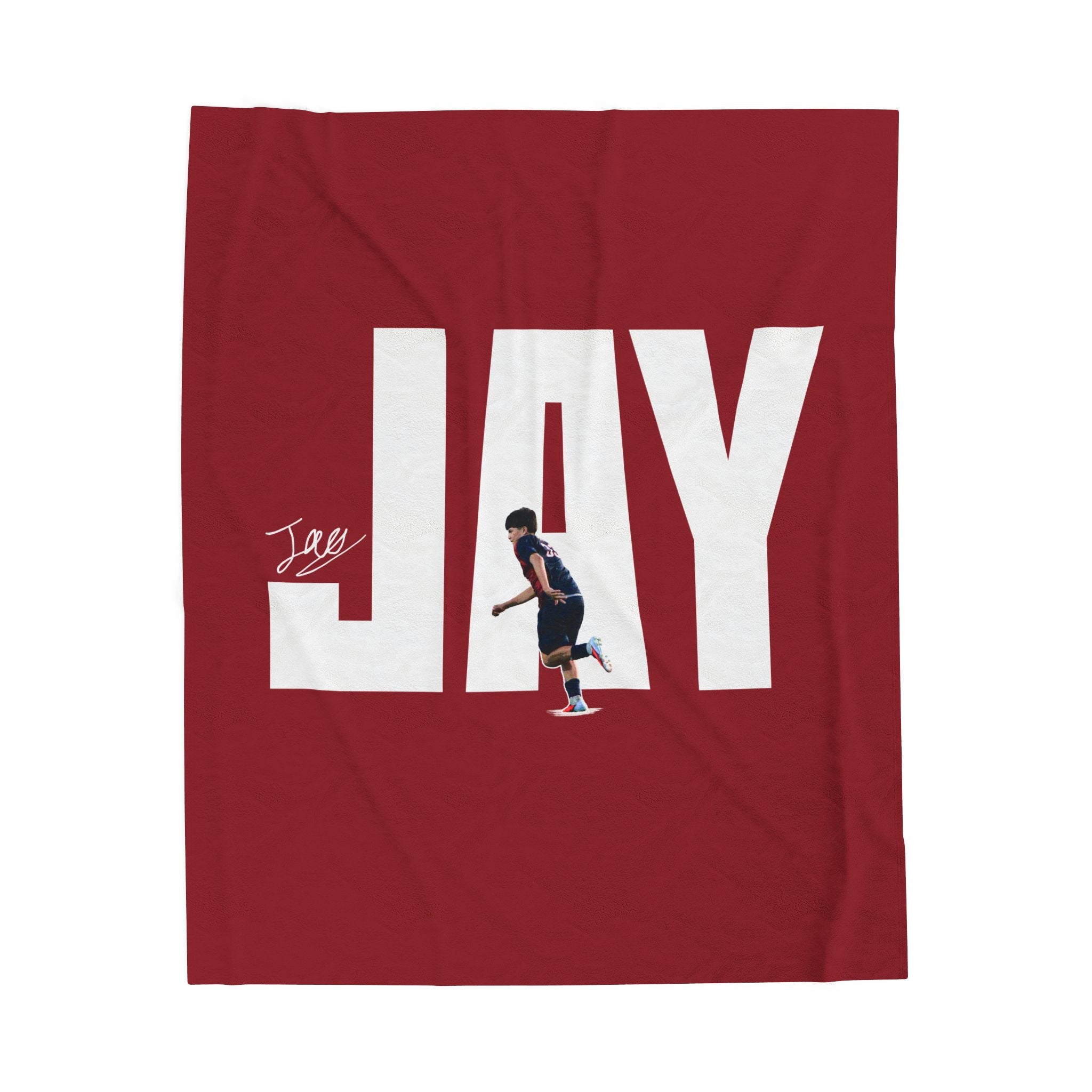 Jayden Lopez Velveteen Plush Blanket