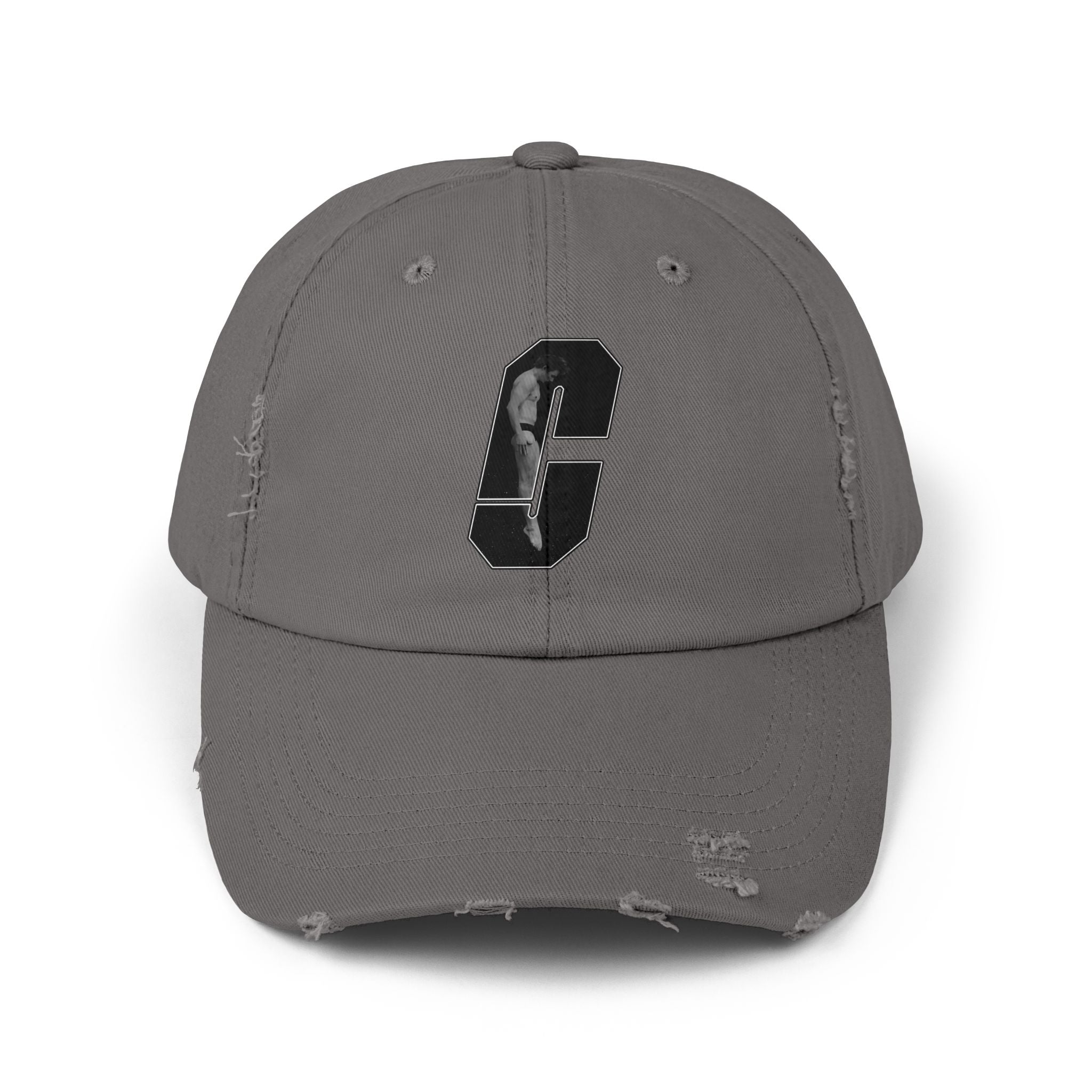 Chris Jones Distressed Dad Cap
