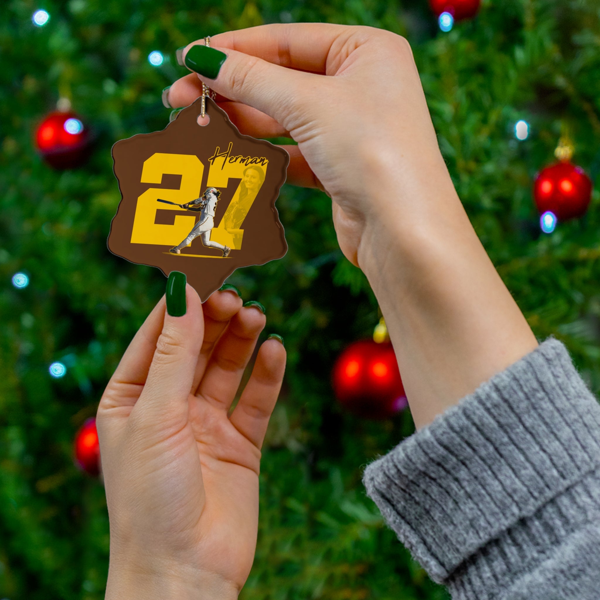 Hannah Herman Ceramic Ornament