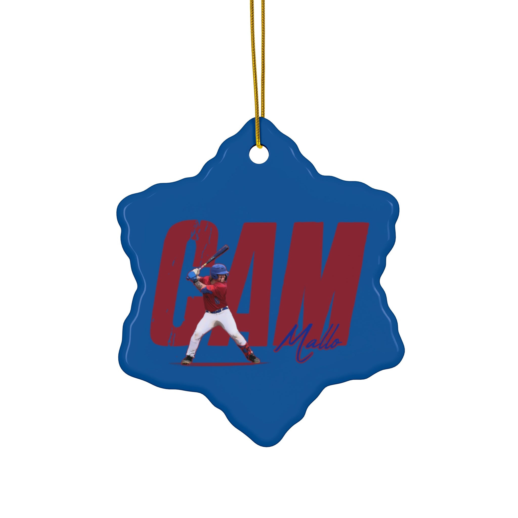 Cam Mallo Ceramic Ornament