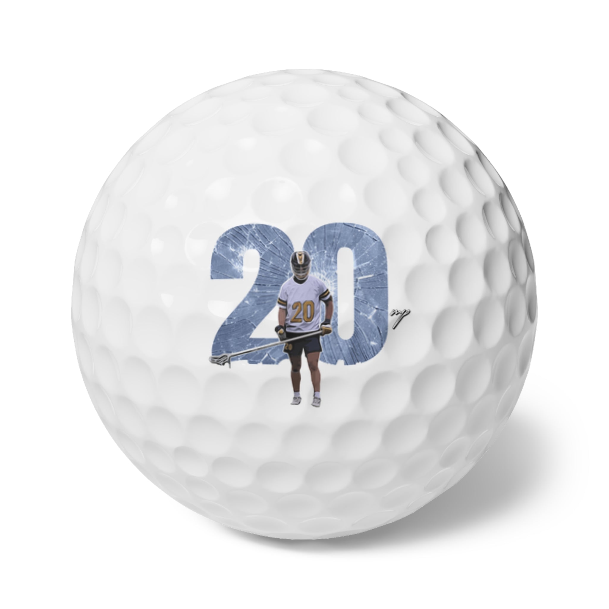 Elliot Stackman Golf Balls, 6pc