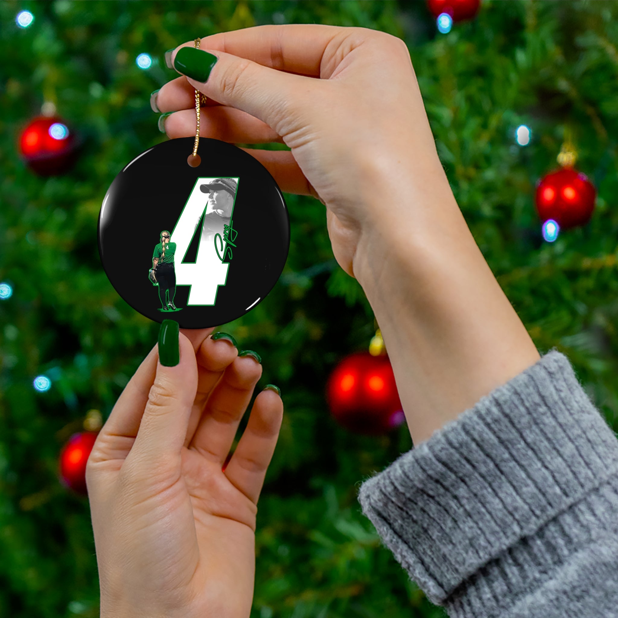 Kate Spry Ceramic Ornament