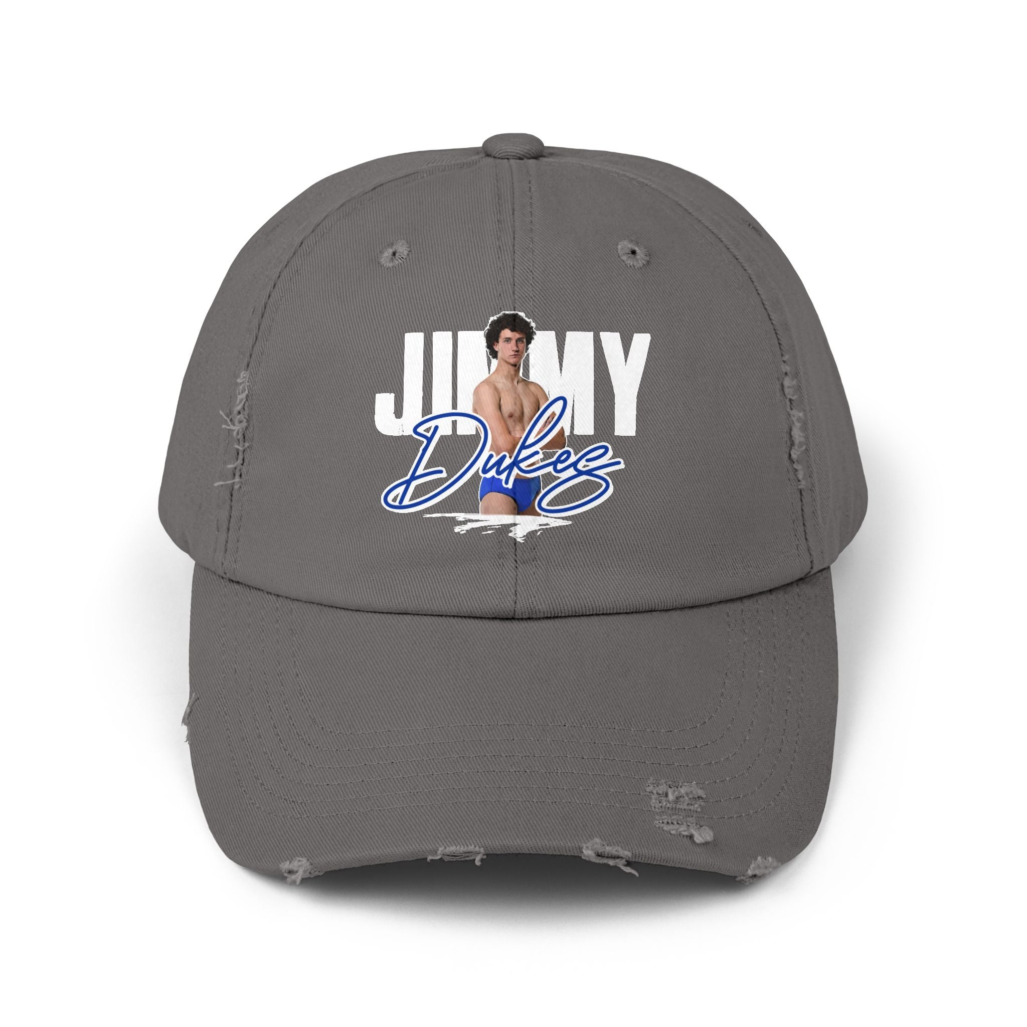 Jimmy Dukes Distressed Dad Cap