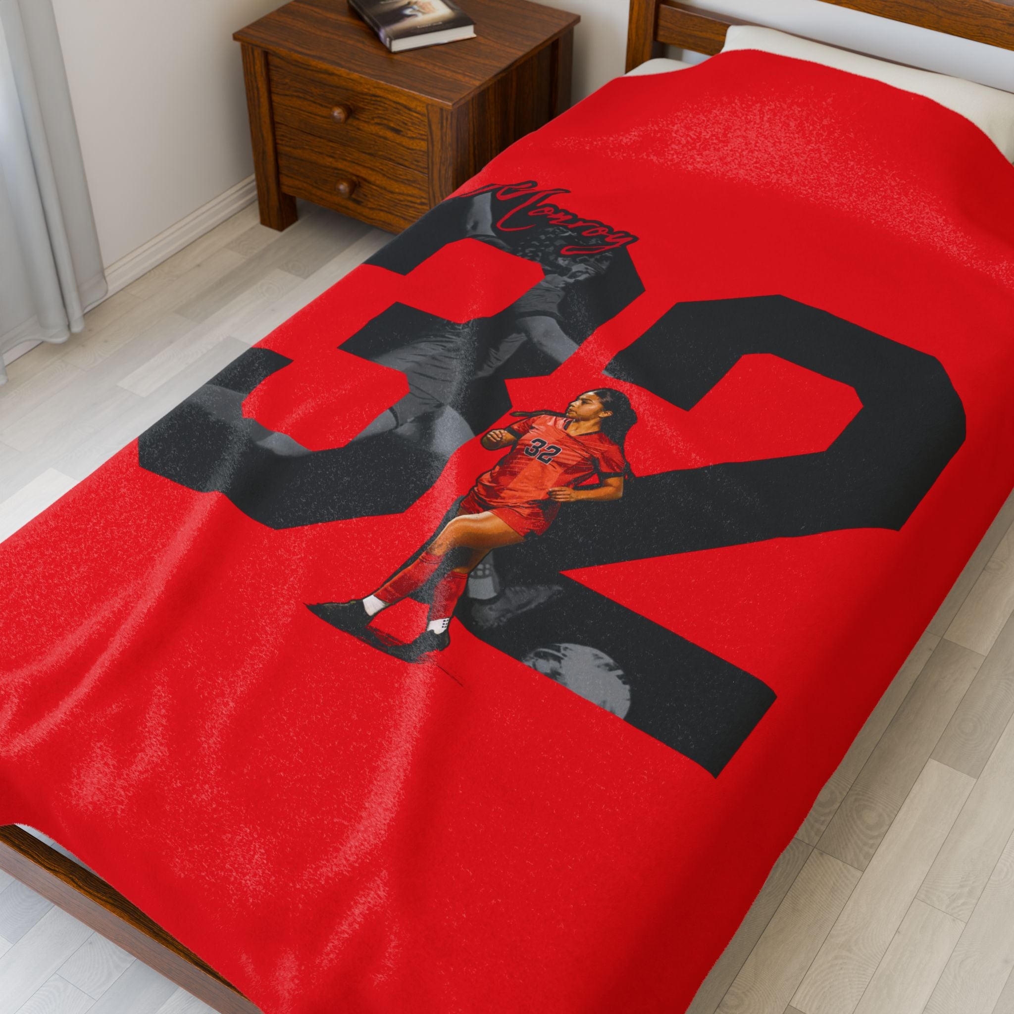 Michelle Monroy Velveteen Plush Blanket