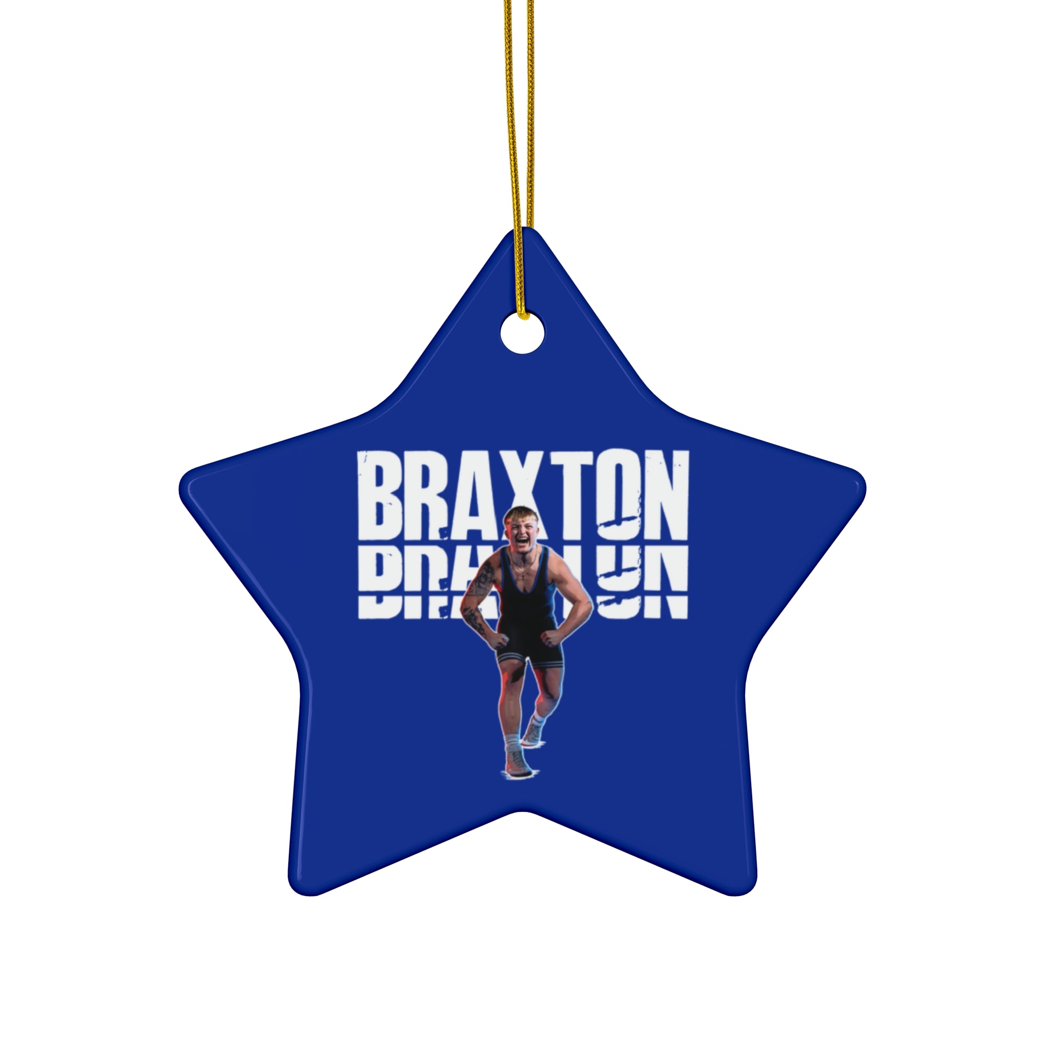 Braxton Robertson Ceramic Ornament