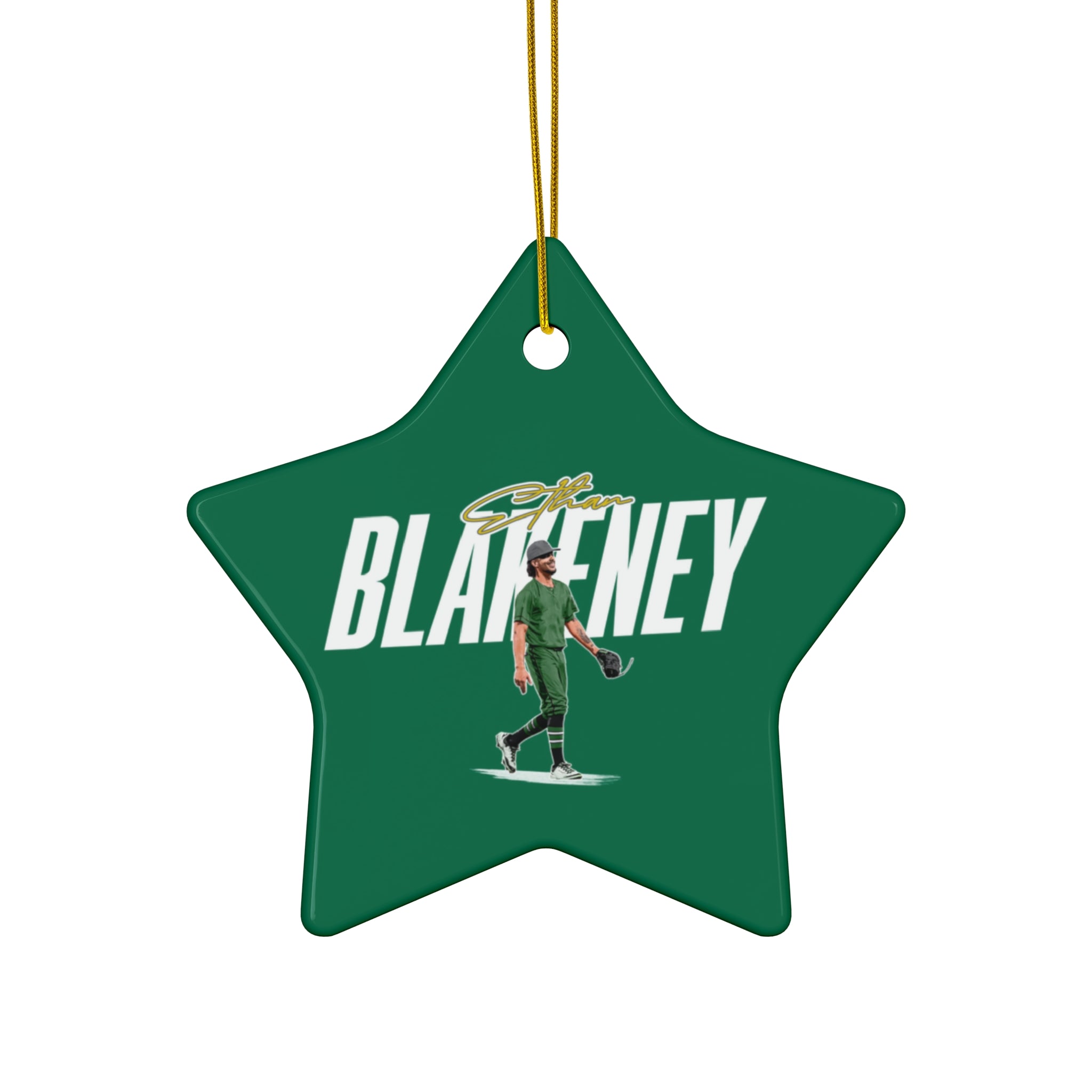 Ethan Blakeney Ceramic Ornament