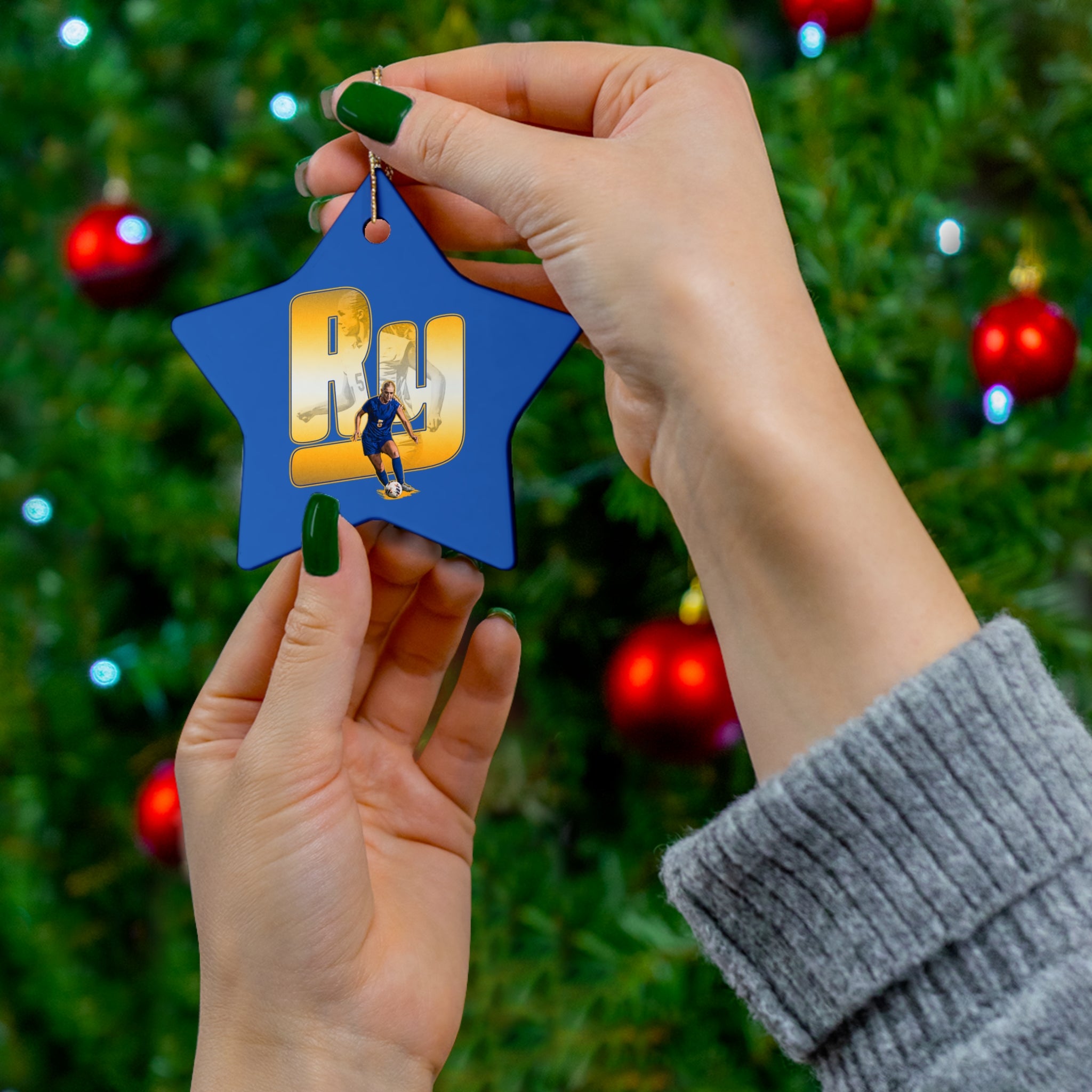 Rylee Lewis Ceramic Ornament