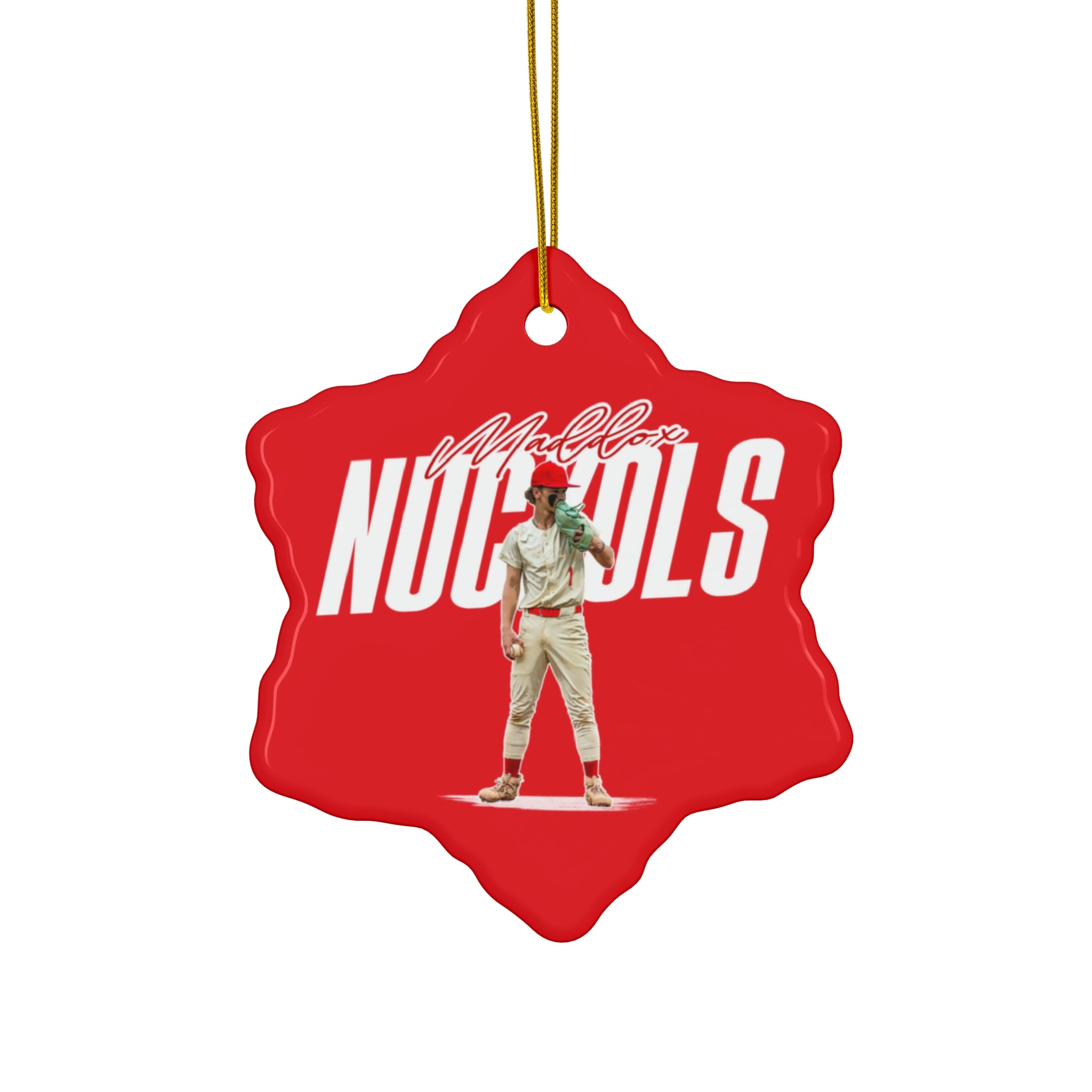 Maddox Nuckols Ceramic Ornament