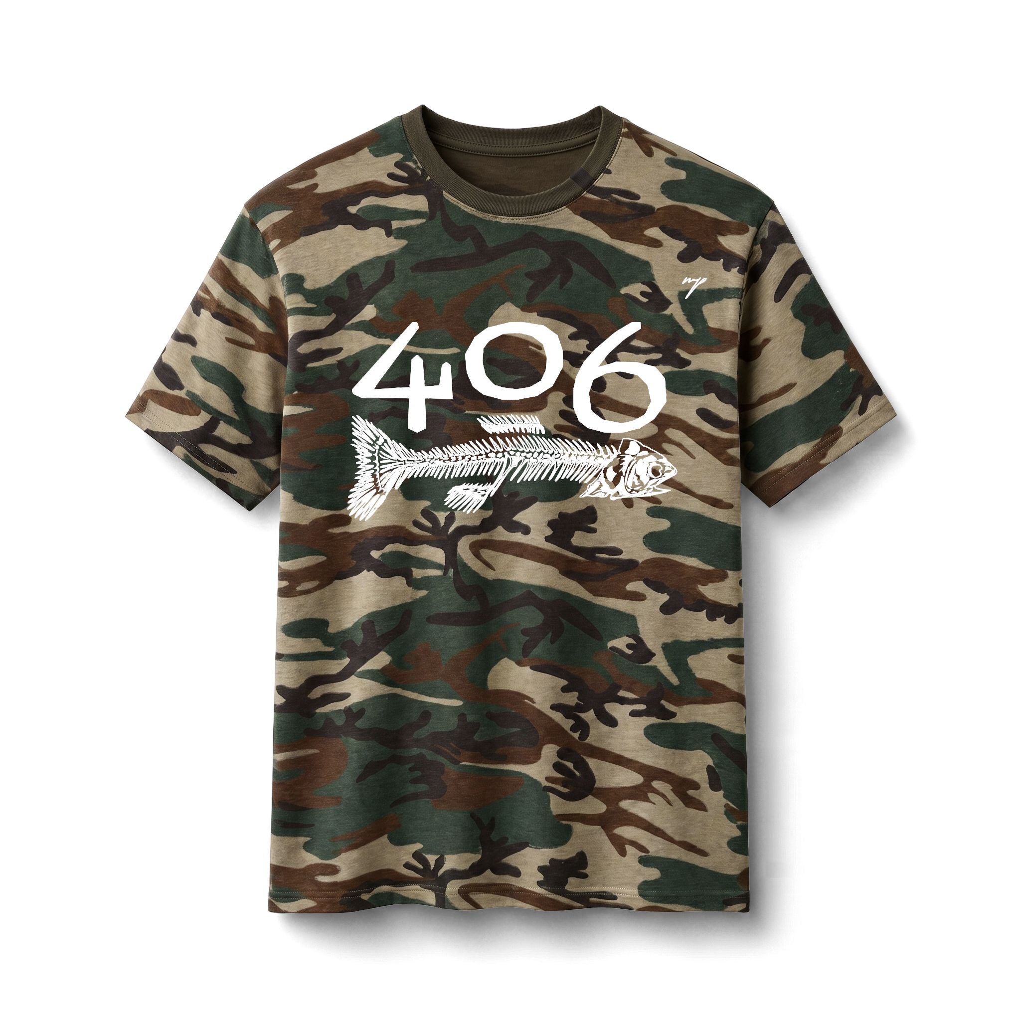 Nicole Heavirland Camo Tee (Fish Design)