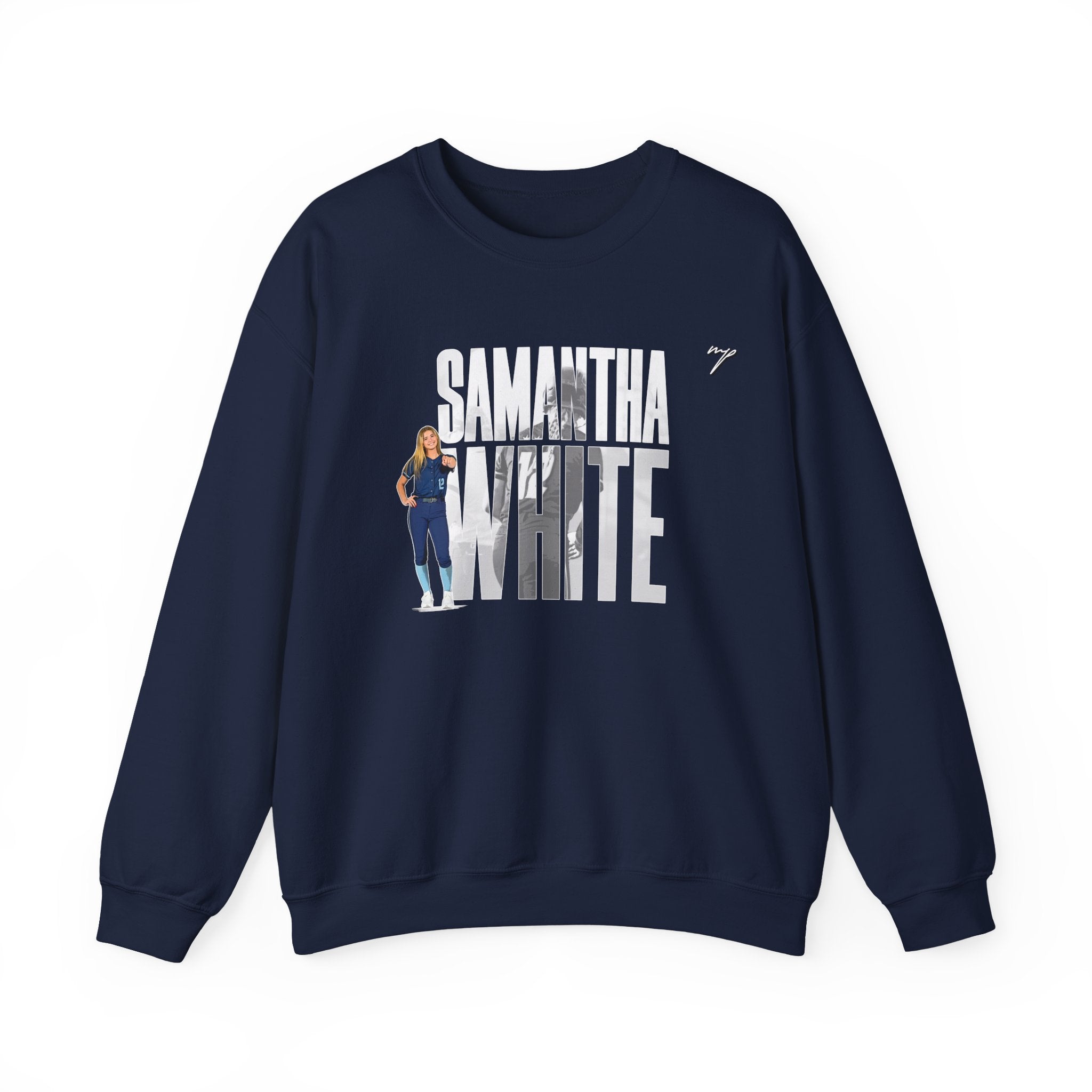 Samantha White Crewneck