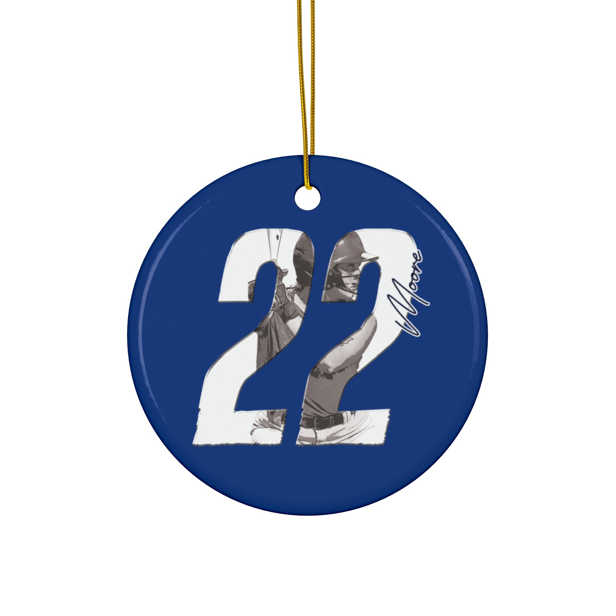 Natalie Moore Ceramic Ornament