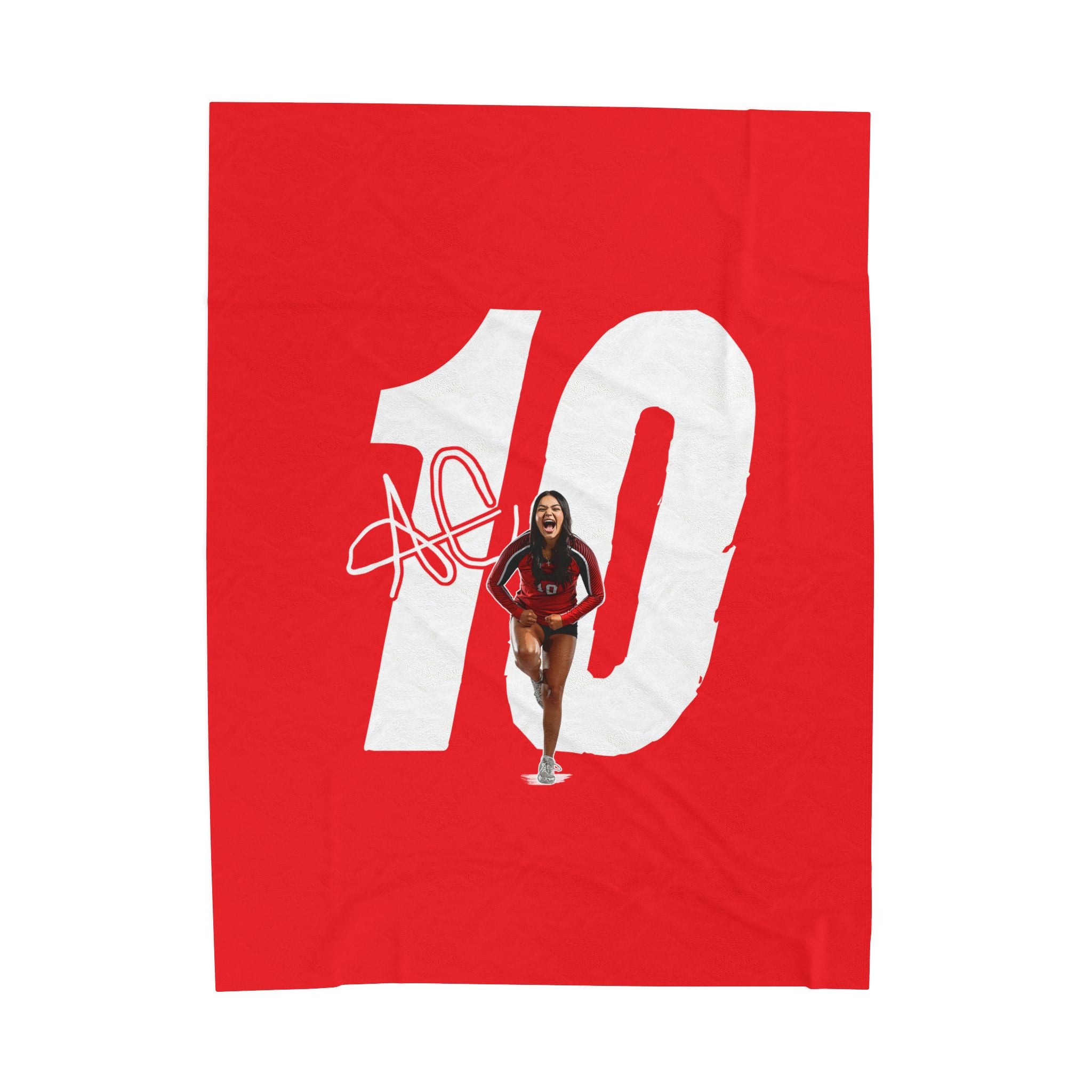 Andrea Correa Velveteen Plush Blanket