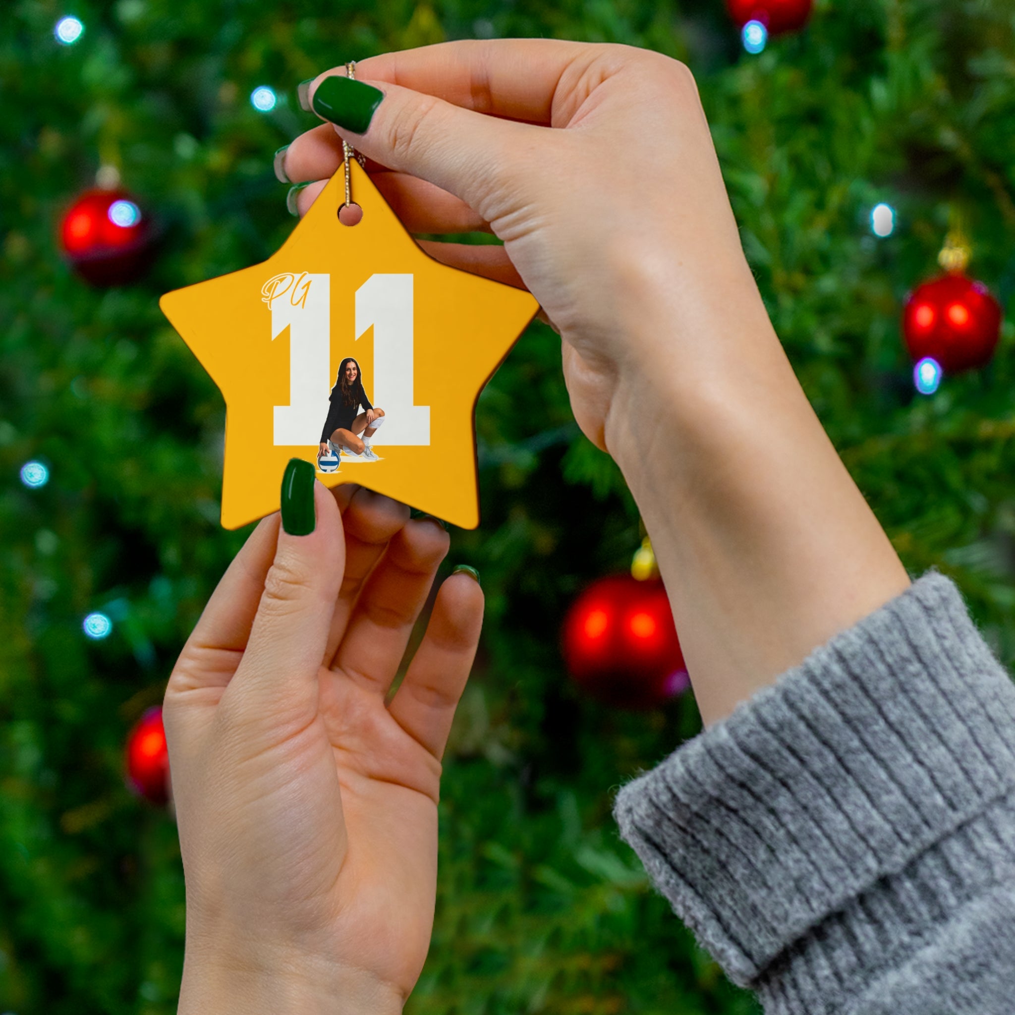 Peyton Meyer Ceramic Ornament