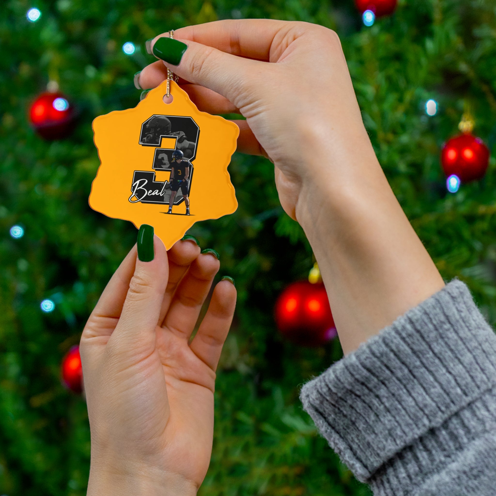 Eliot Beal Ceramic Ornament