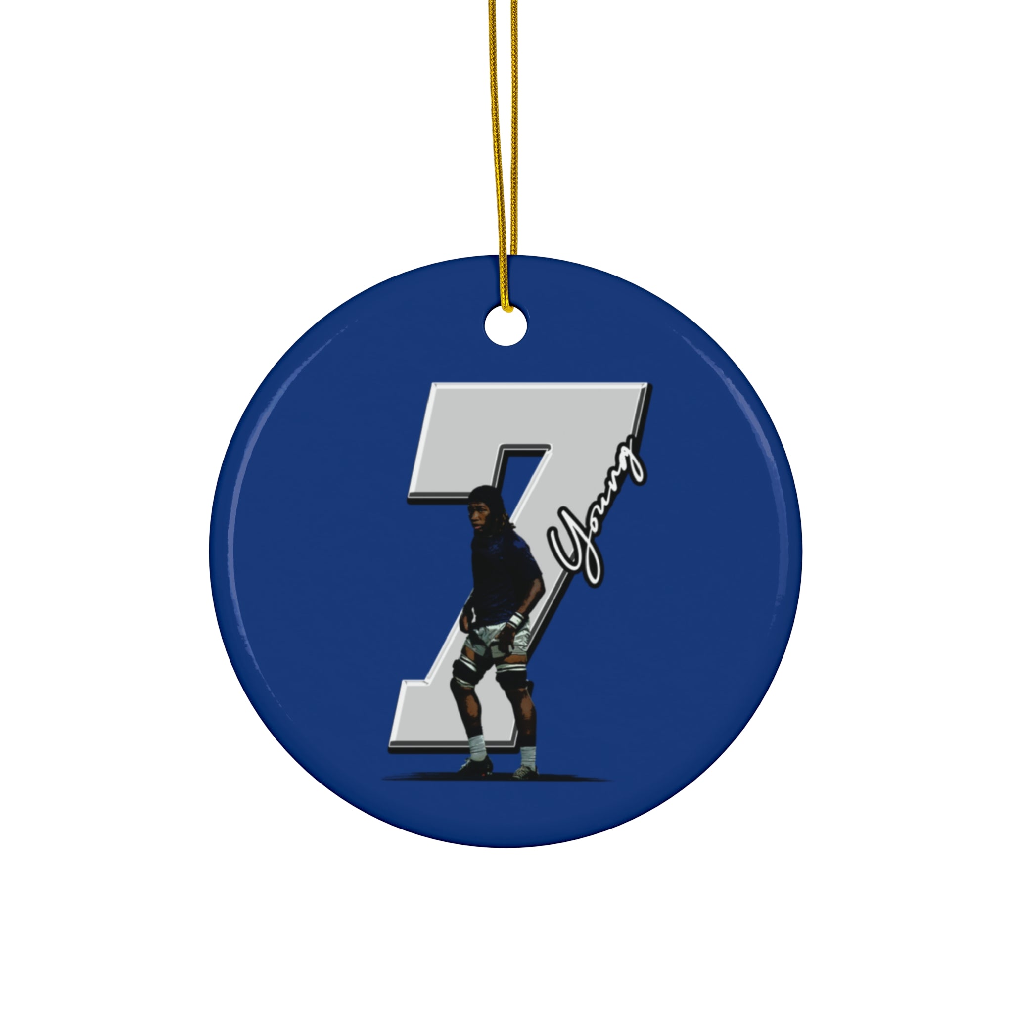 Marquan Young Ceramic Ornament