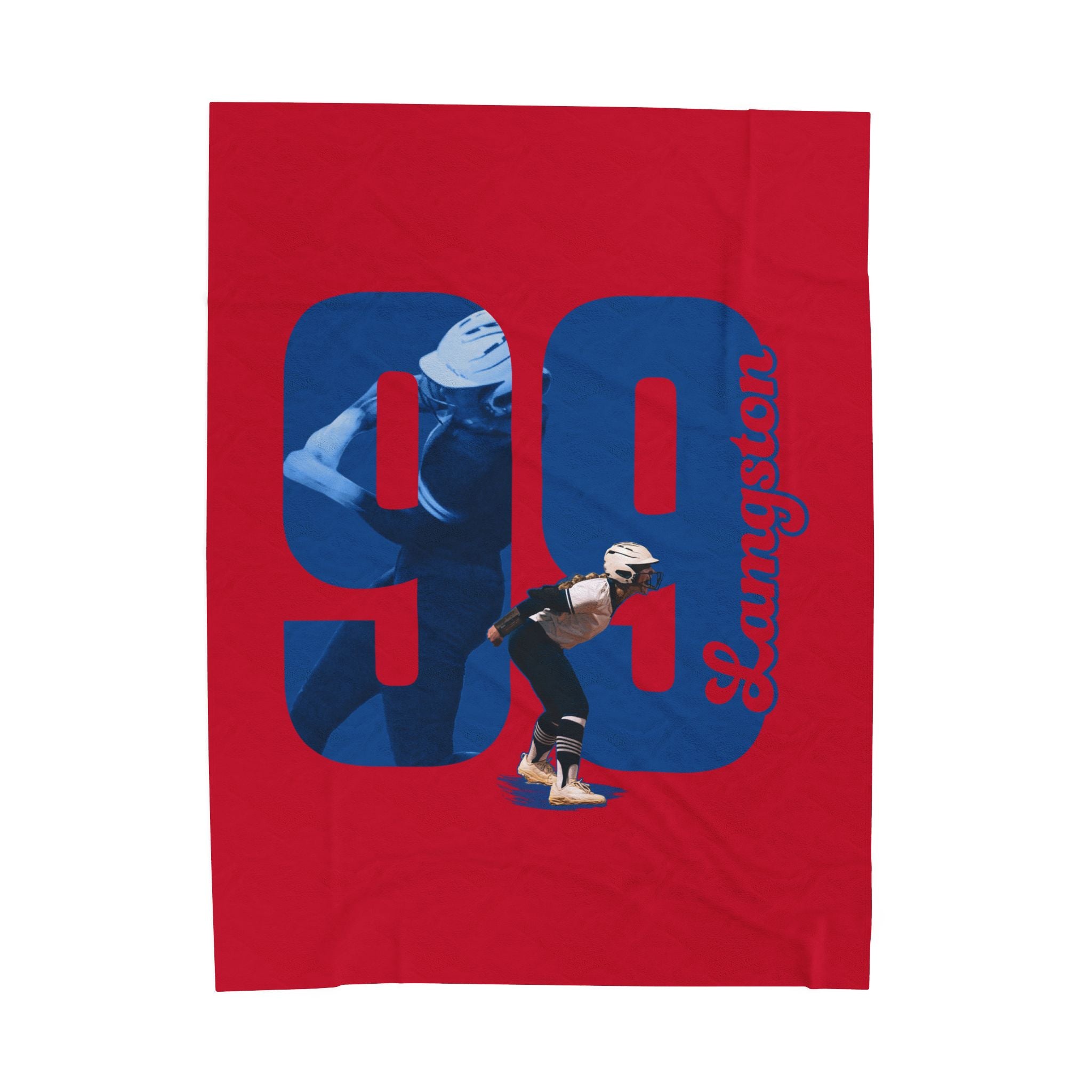 Gabby Langston Velveteen Plush Blanket