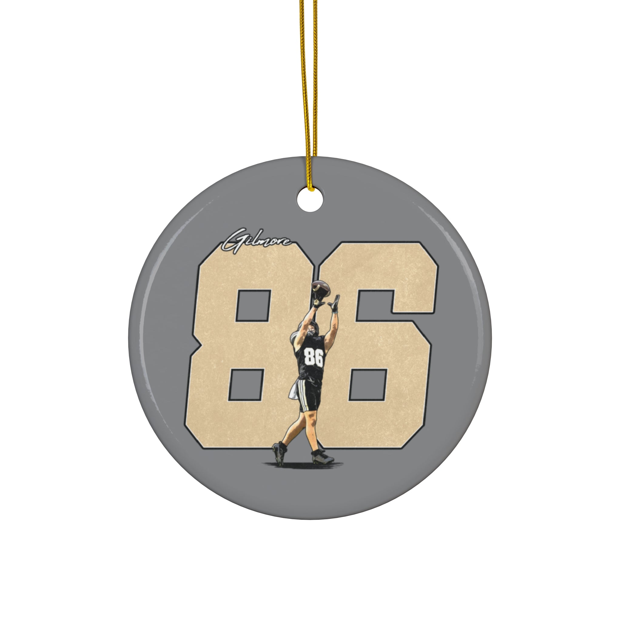 Lando Gilmore Ceramic Ornament