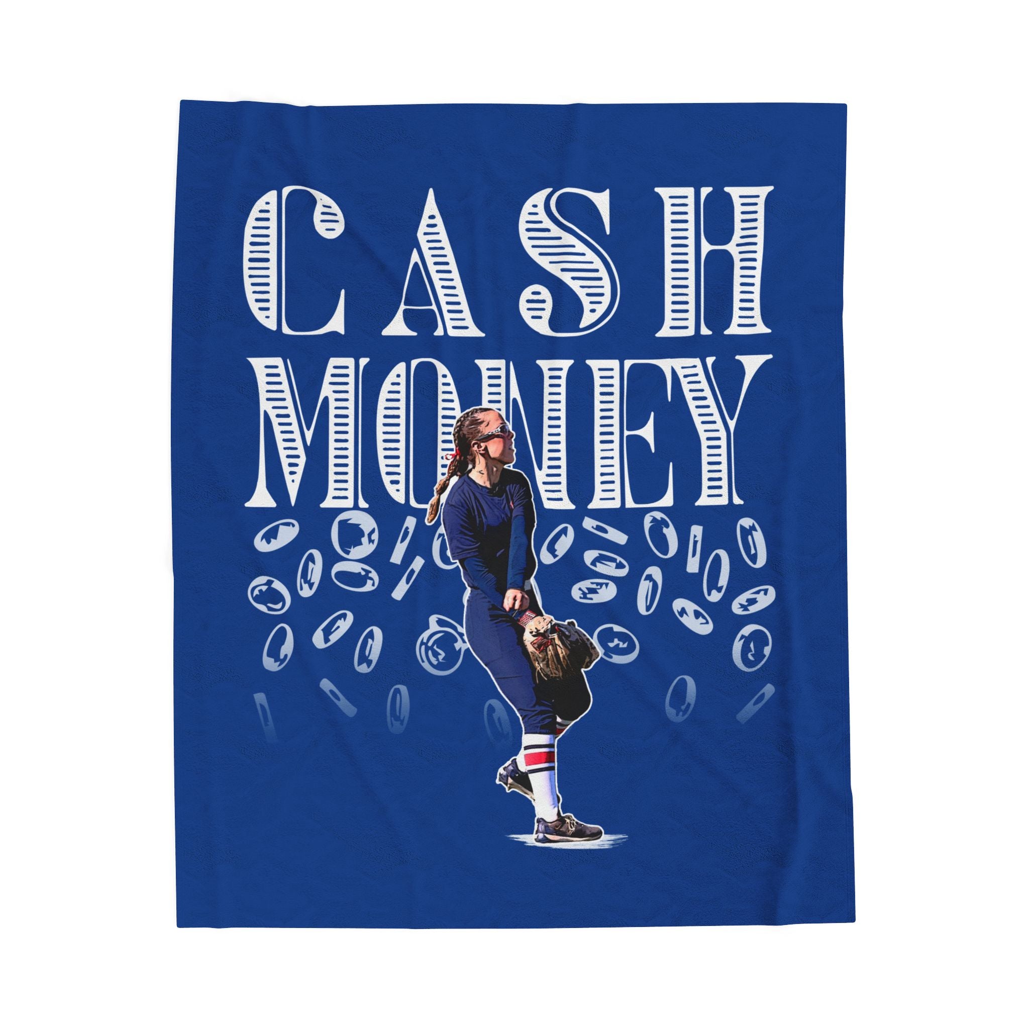 Cassidy Patterson Velveteen Plush Blanket