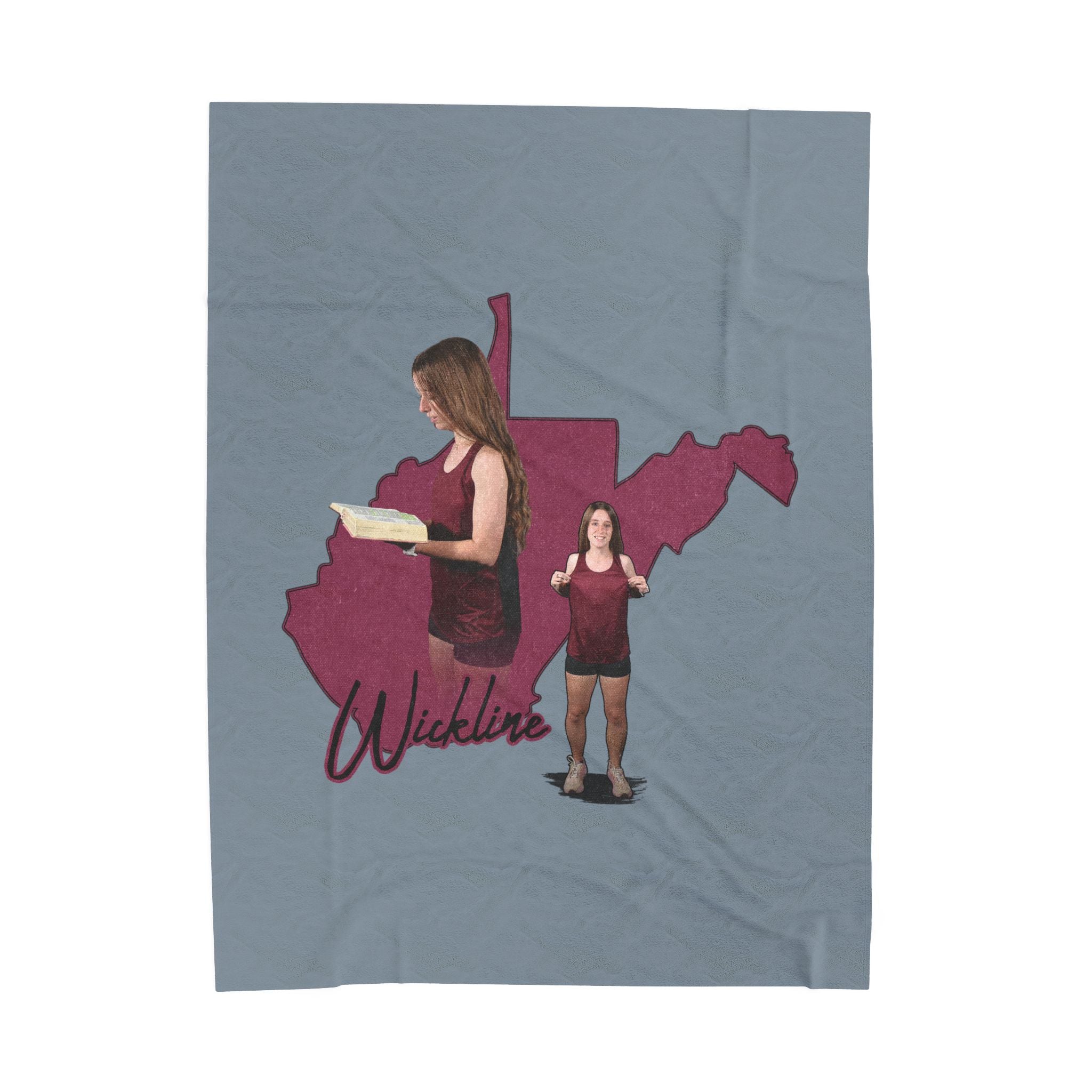 Larissa Wickline Velveteen Plush Blanket