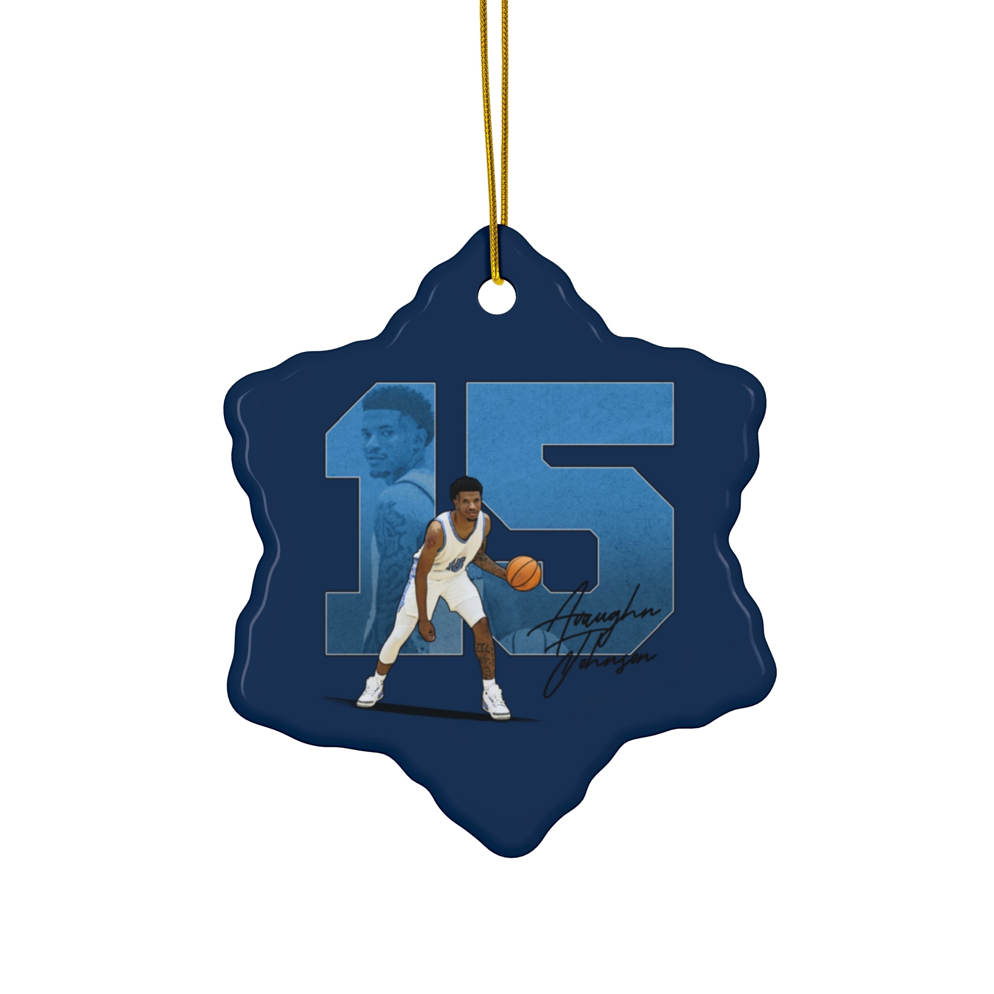 Avaughn Johnson Ceramic Ornament