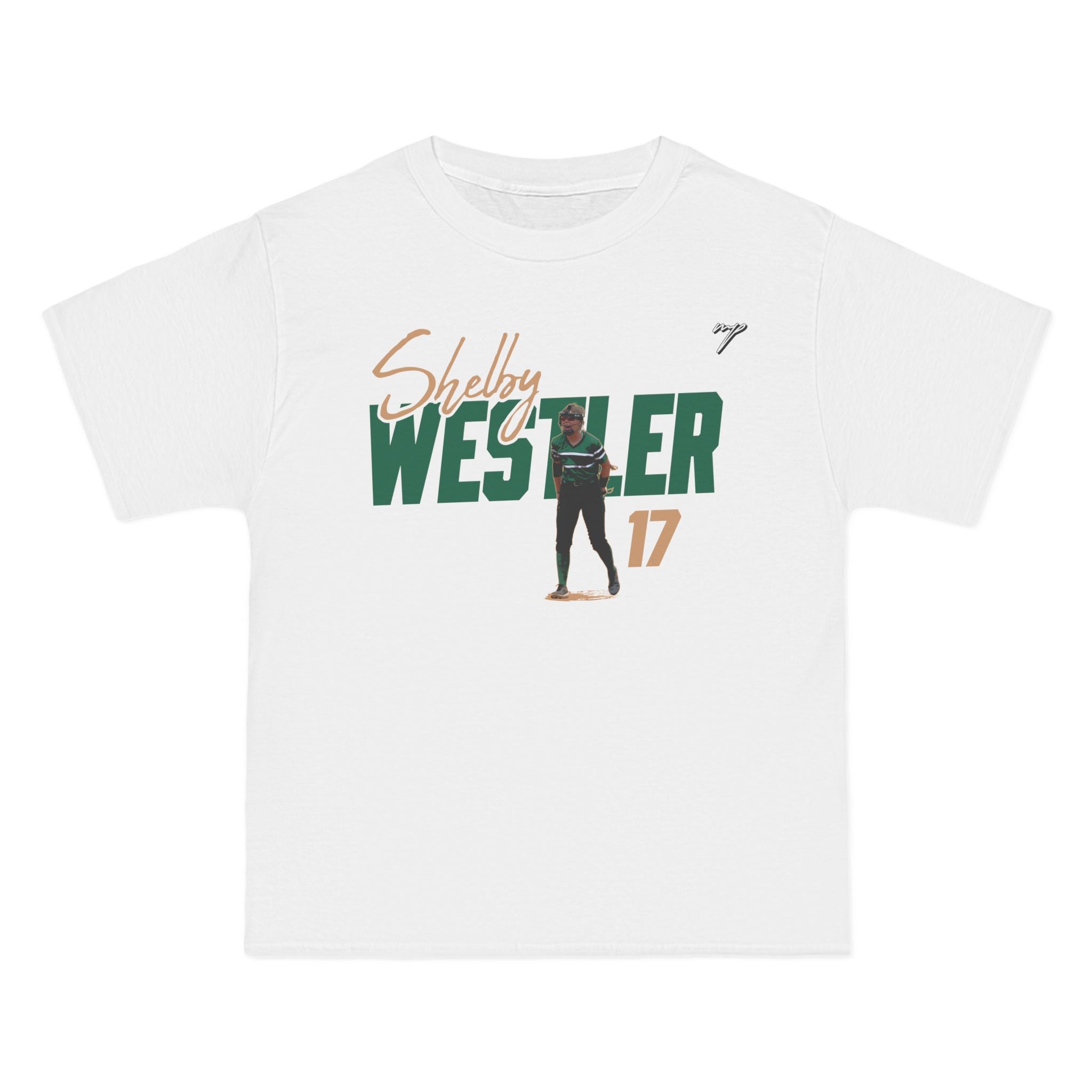 Custom Shelby Westler Vintage Tee - White