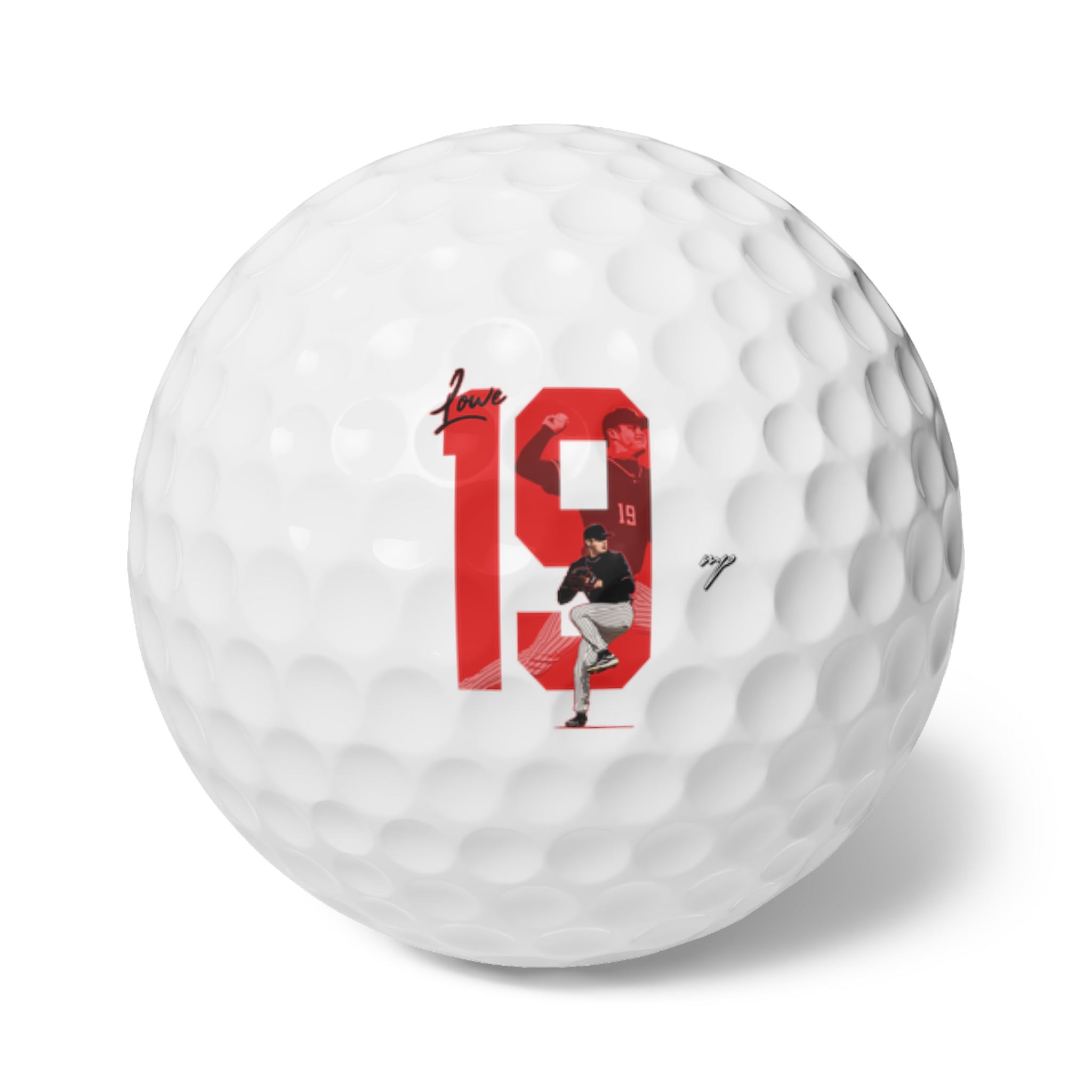 Jonathan Lowe Golf Balls, 6pc