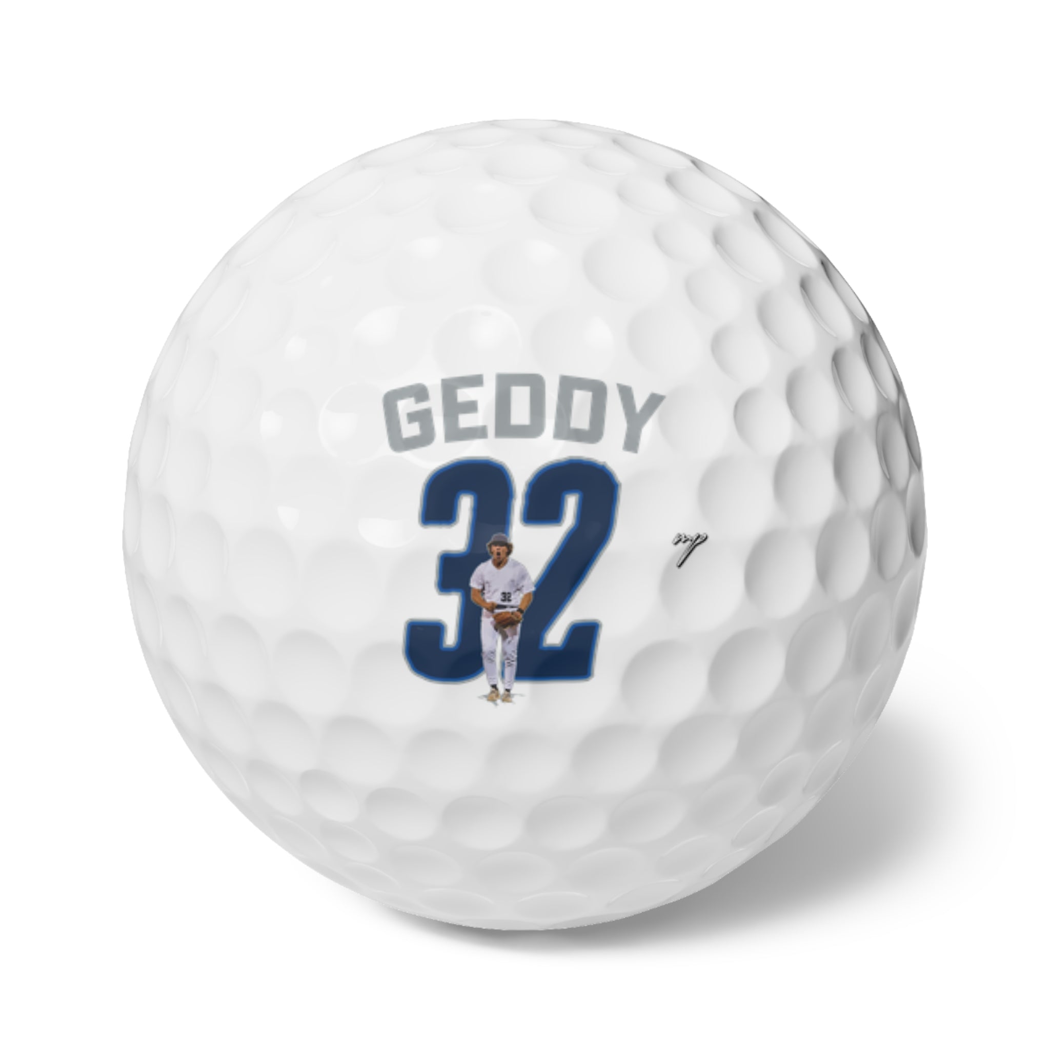 Grant Edwards Golf Balls, 6pc