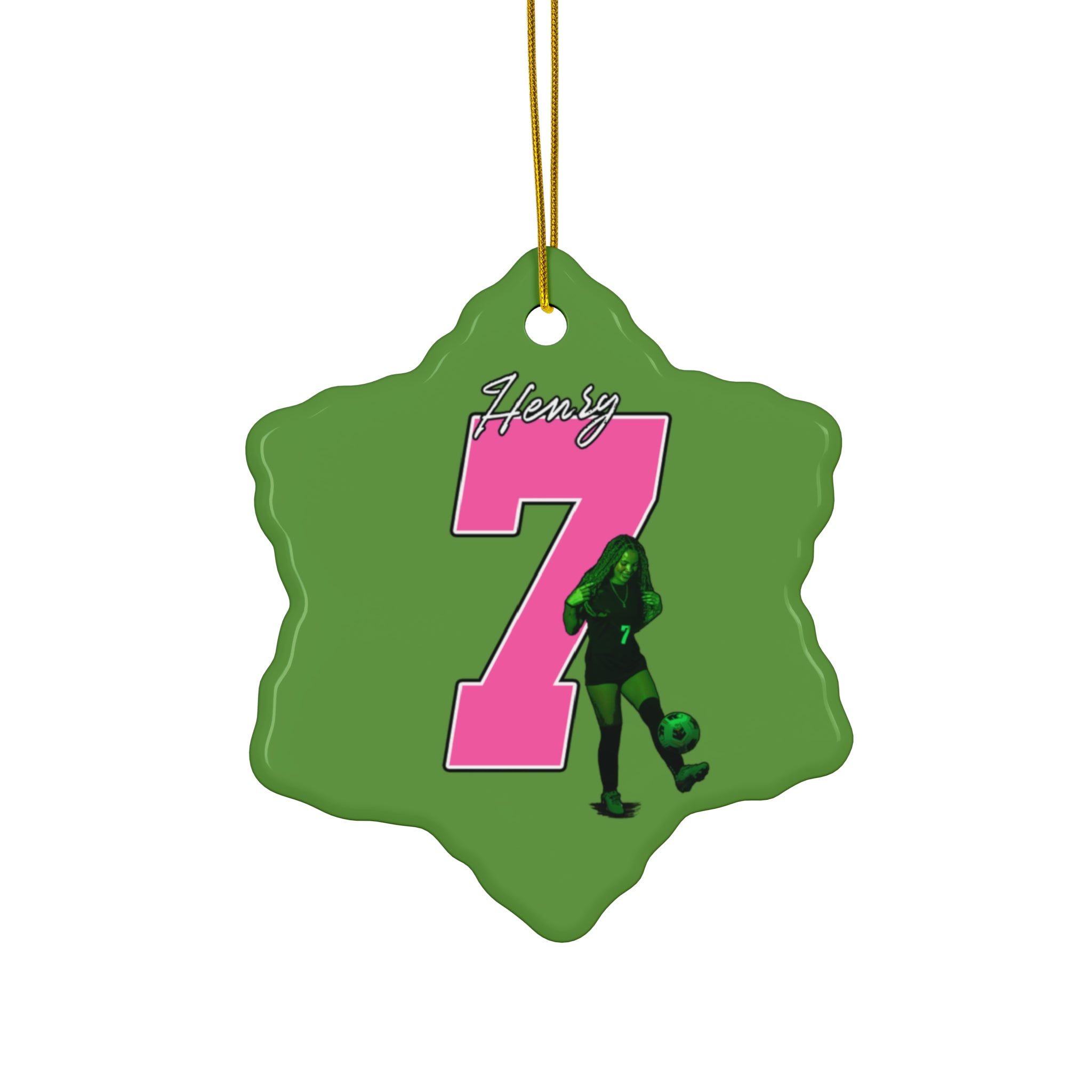 Kam'Ryn Henry Ceramic Ornament