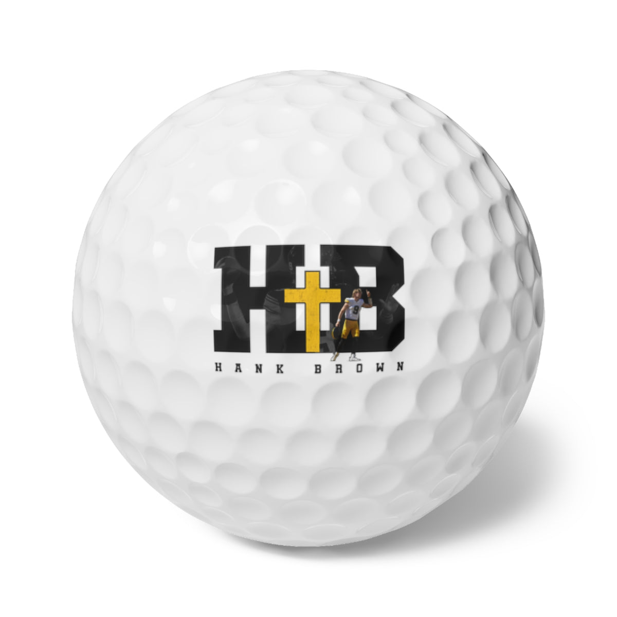 Hank Brown Golf Balls, 6pc