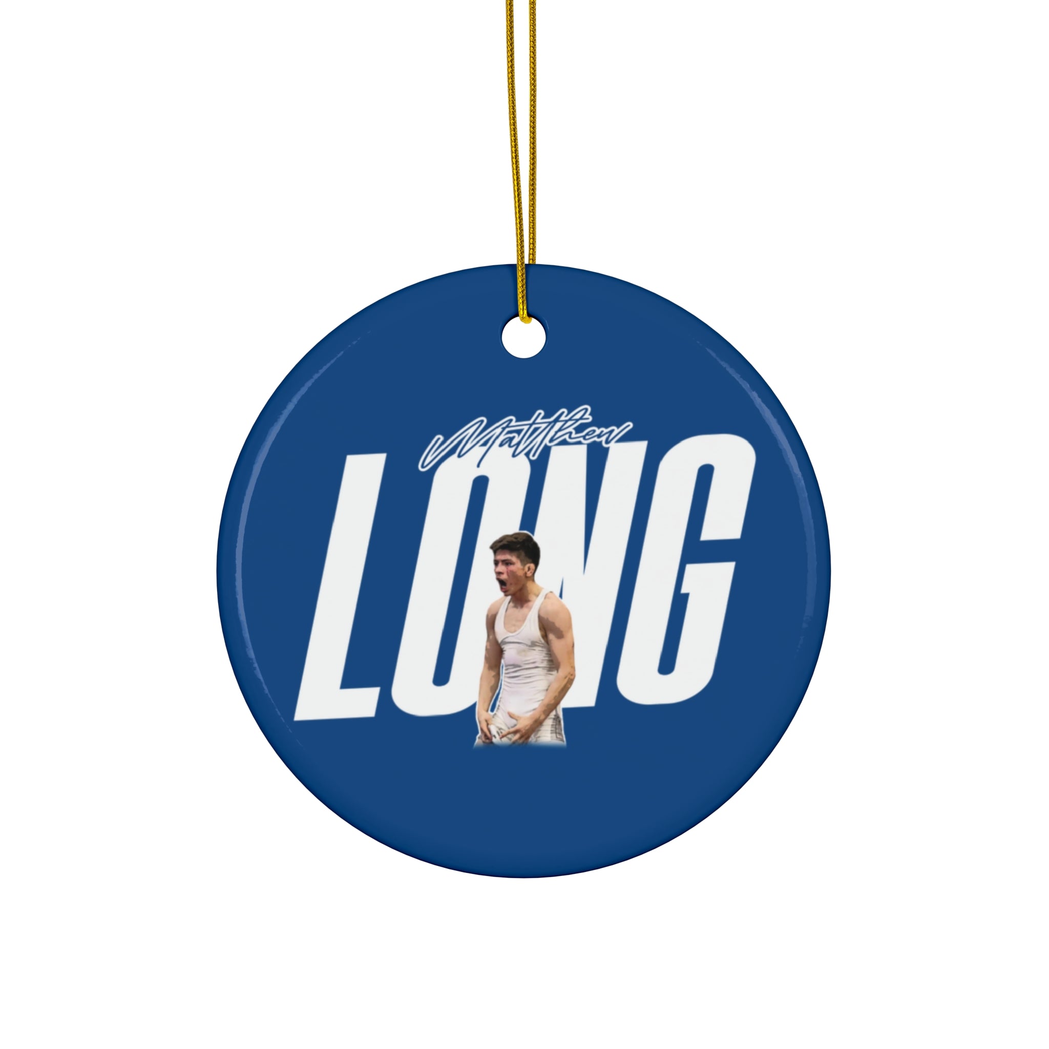 Matthew Long Ceramic Ornament