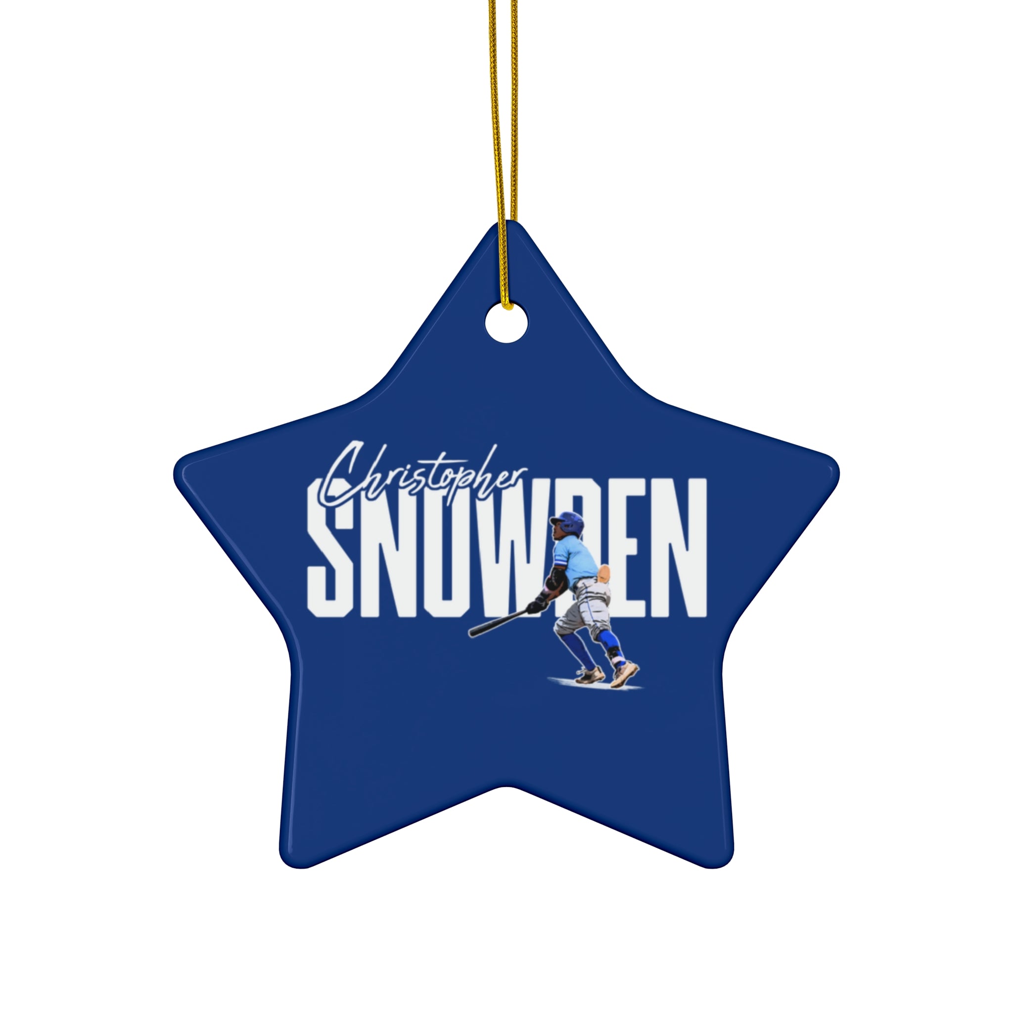 Christopher Snowden Ceramic Ornament