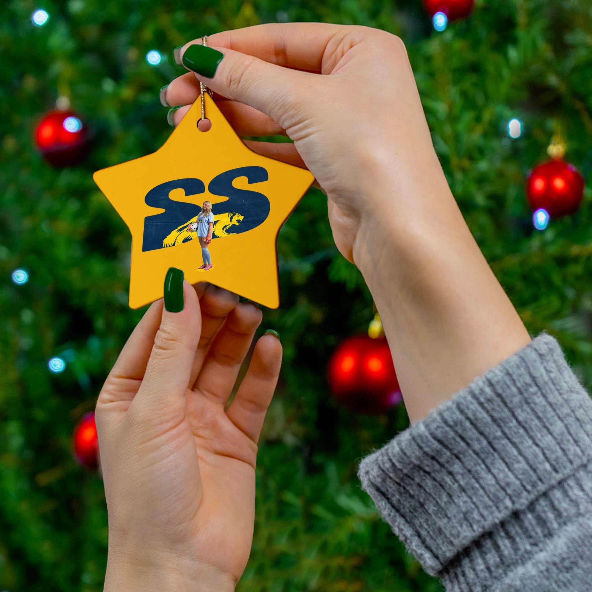 Sienna Smart Ceramic Ornament