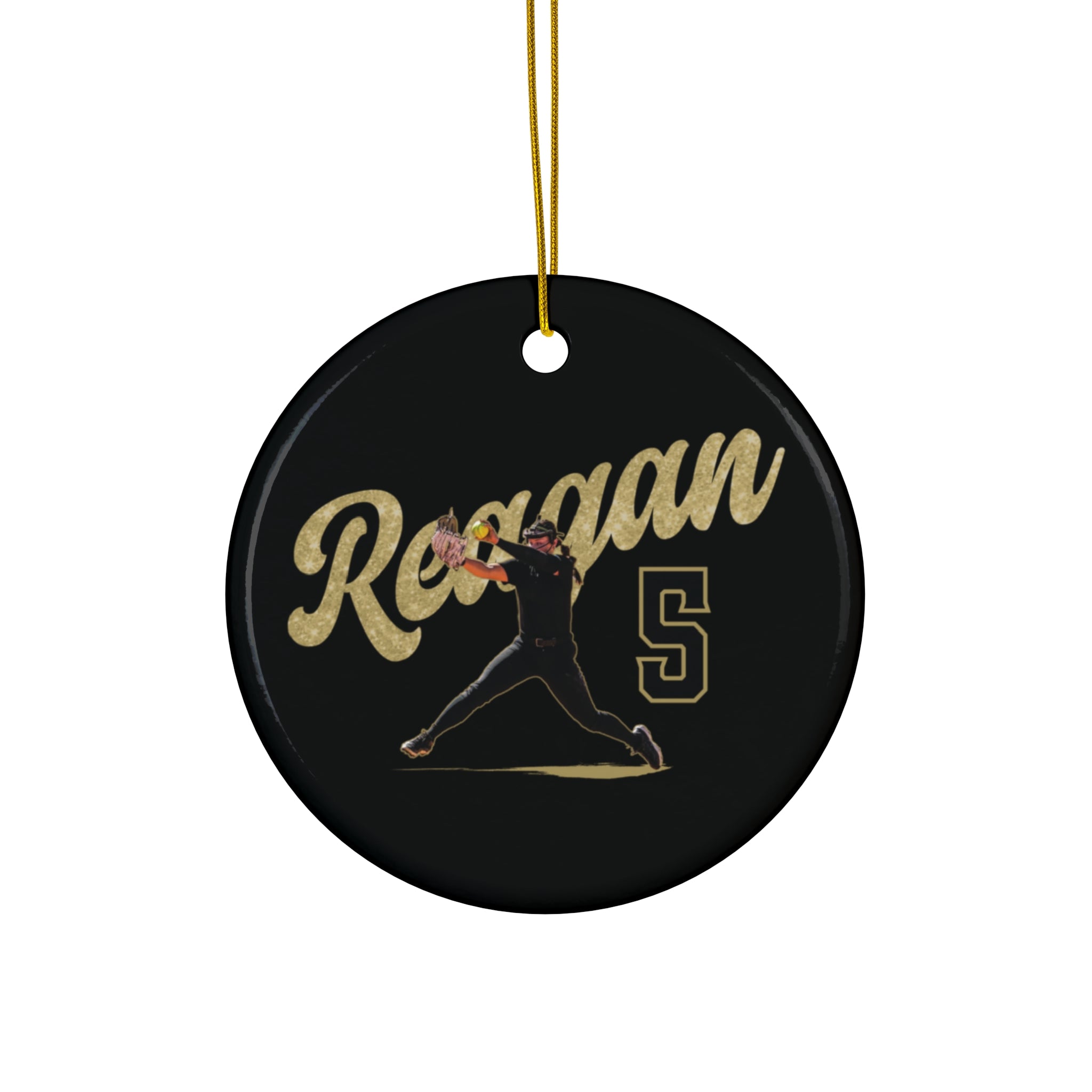 Reagan Vokoun Ceramic Ornament